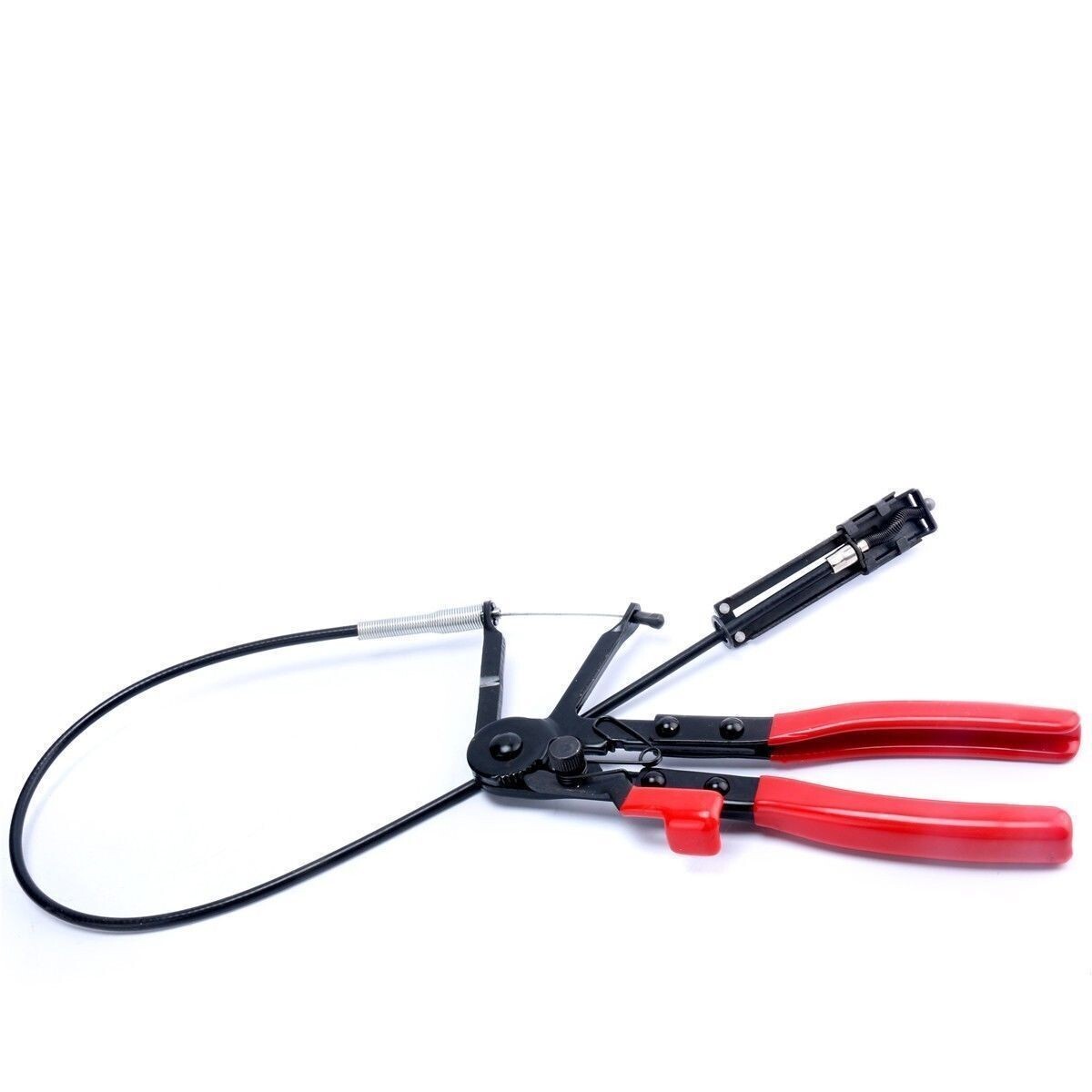 1pc Flexible Extended 24″ Cable Wire Hose Clamp Plier Automotive Tool Oil Fuel