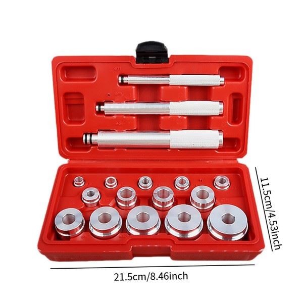 17 Pieces Bushing Drivers Remover Tool Stable for Motorbikes TODOTERRENO Trucks