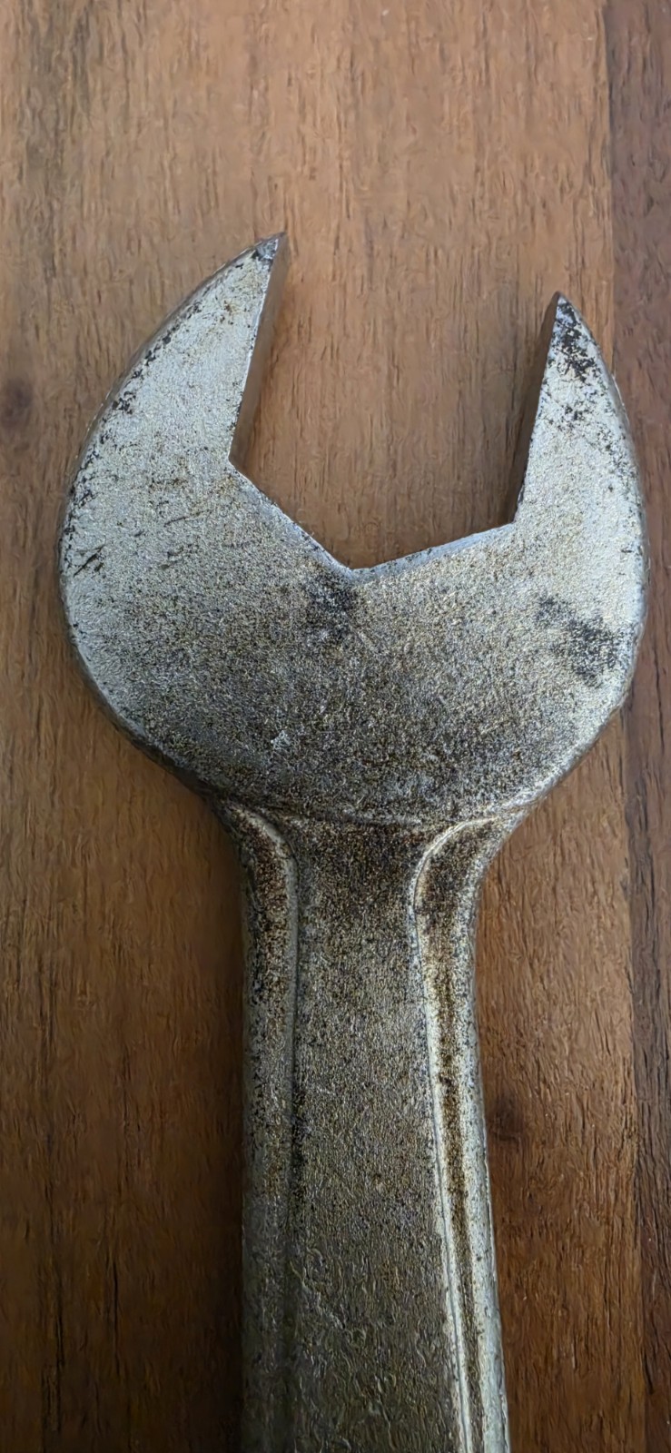 Vintage Barcalo Buffalo Raised Panel Open End Wrench 7/8 x 25/32 USA Tool