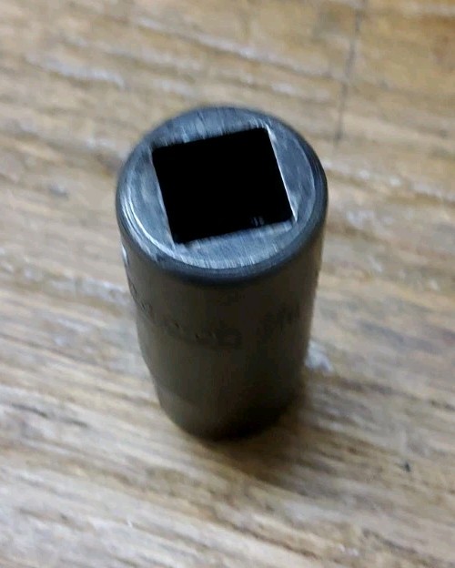 Vintage Snap-on 7/16″ drive 6 Point Impact Socket SPF-140 Tools Woodworking
