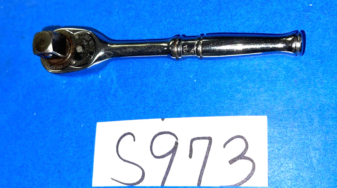 SNAP-ON TOOLS 3/8 DRIVE COMPACT HEAD RATCHET 4-3/8 INCHES LONG FM70A