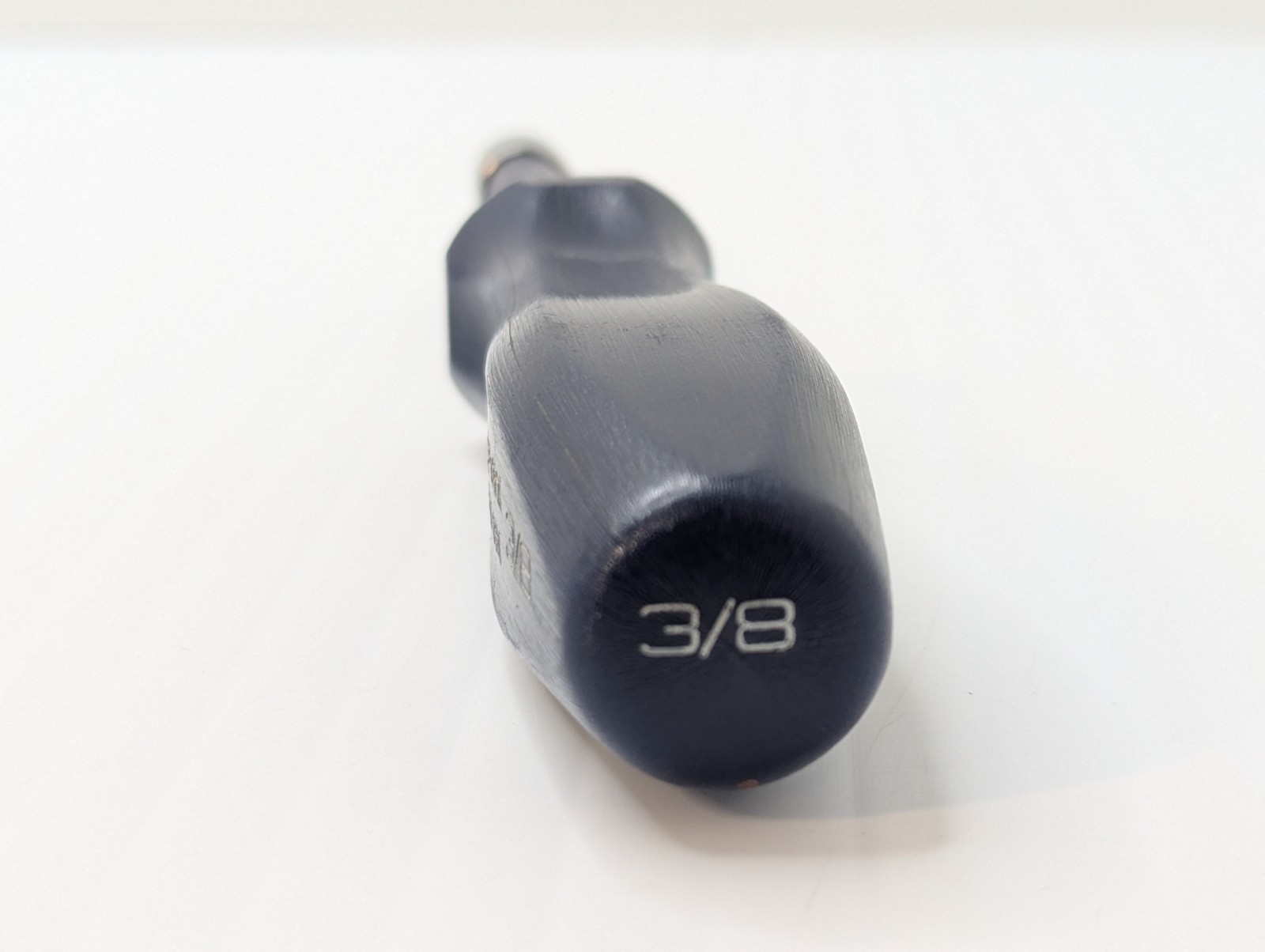 Snap-On Tools 3/8″ Nut Driver Blue Hard Handle Socket NDD112AB Made In USA