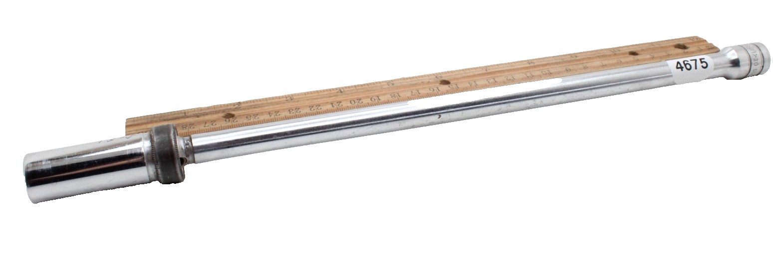 Snap On FSX1220 5/8″ 3/8″ Drive 6 point 14″ Long Park Plug Swivel Extension USA