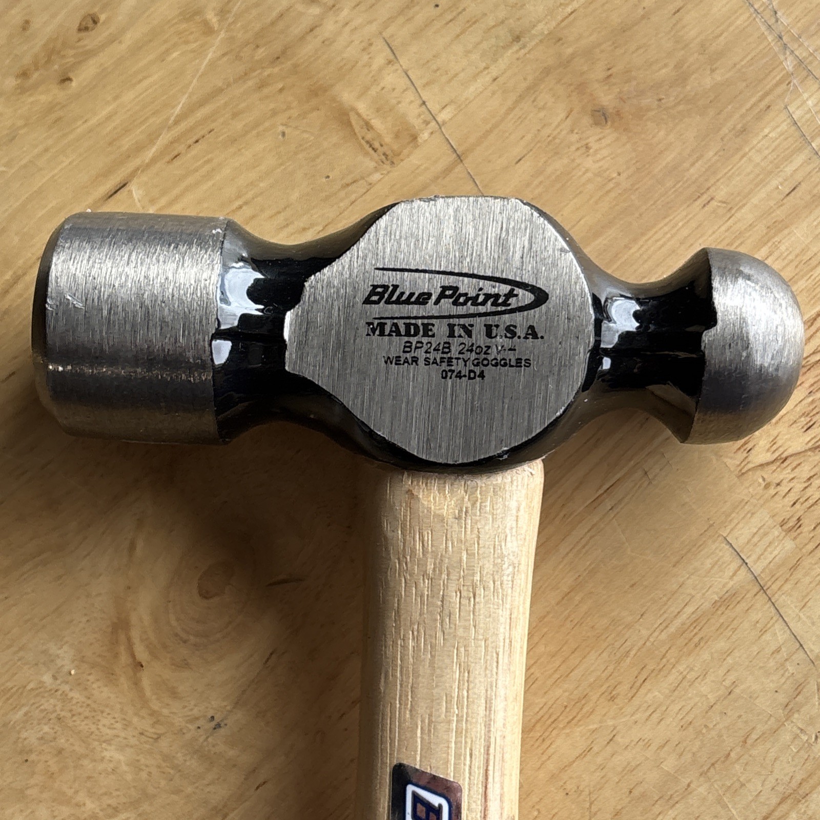Blue Point 24 oz Ounce Ball Peen Hammer BP24B USA NEW