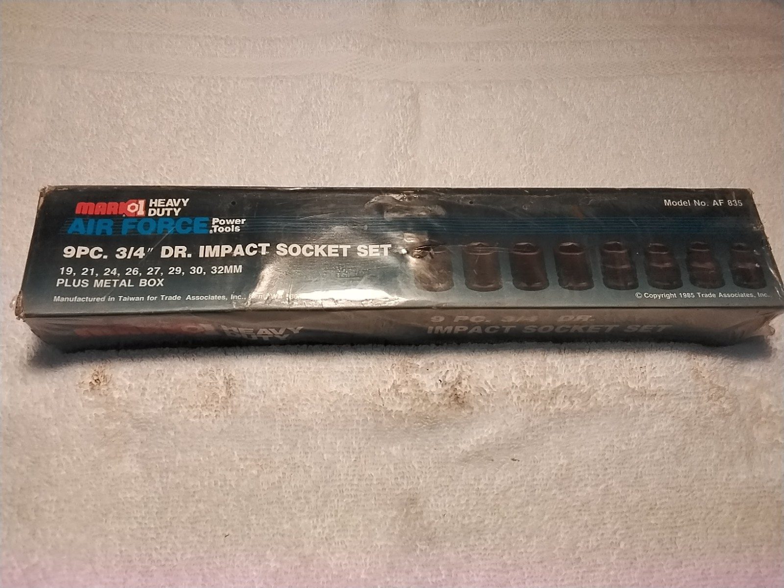 8PC 3/4″ DRIVE IMPACT SOCKET SET METRIC