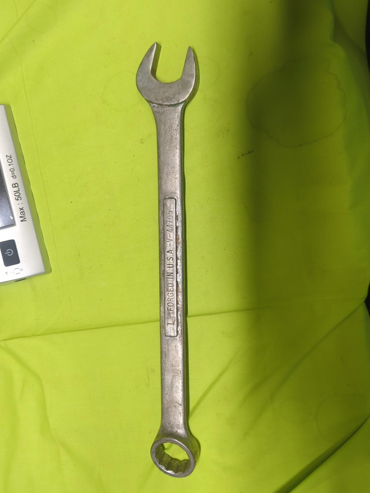 VTG Craftsman 1″ 12pt Combination Wrench V Series Made in USA V-44705 13.5” Long