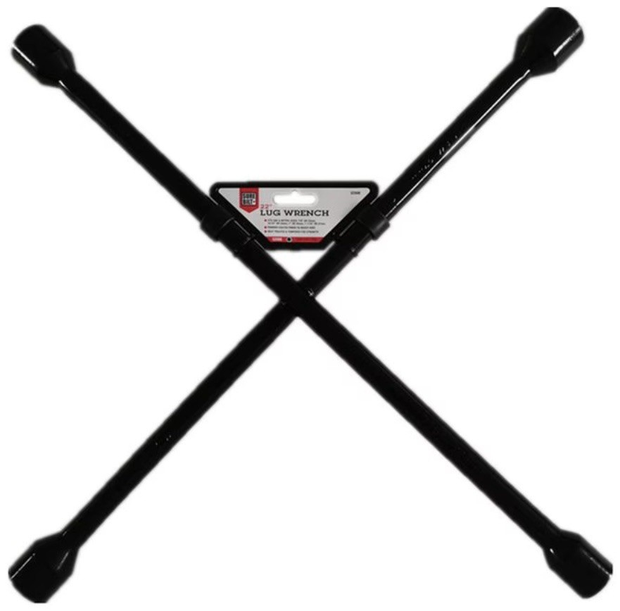 4-WAY LUG WRENCH Sure Bilt 22” SAE/Metric Heavy Duty Truck Cross Wheel NEW!!