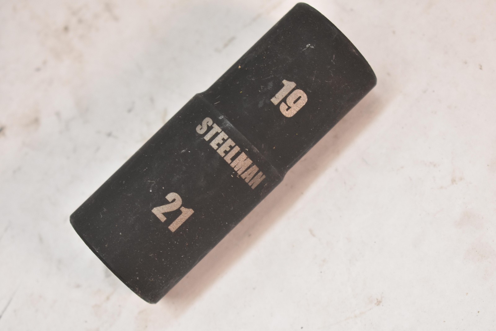 Steelman 60229 19mm 21mm Impact Flip Socket 1/2in Drive Black Tool New Other