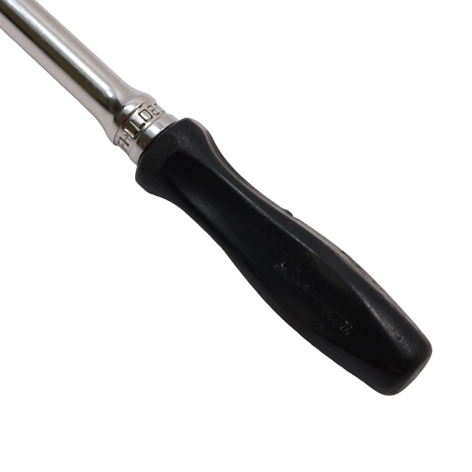 Snap-on Tools FHLLD80 3/8″ Drive Hard Grip Extra-Long Ratchet – Black