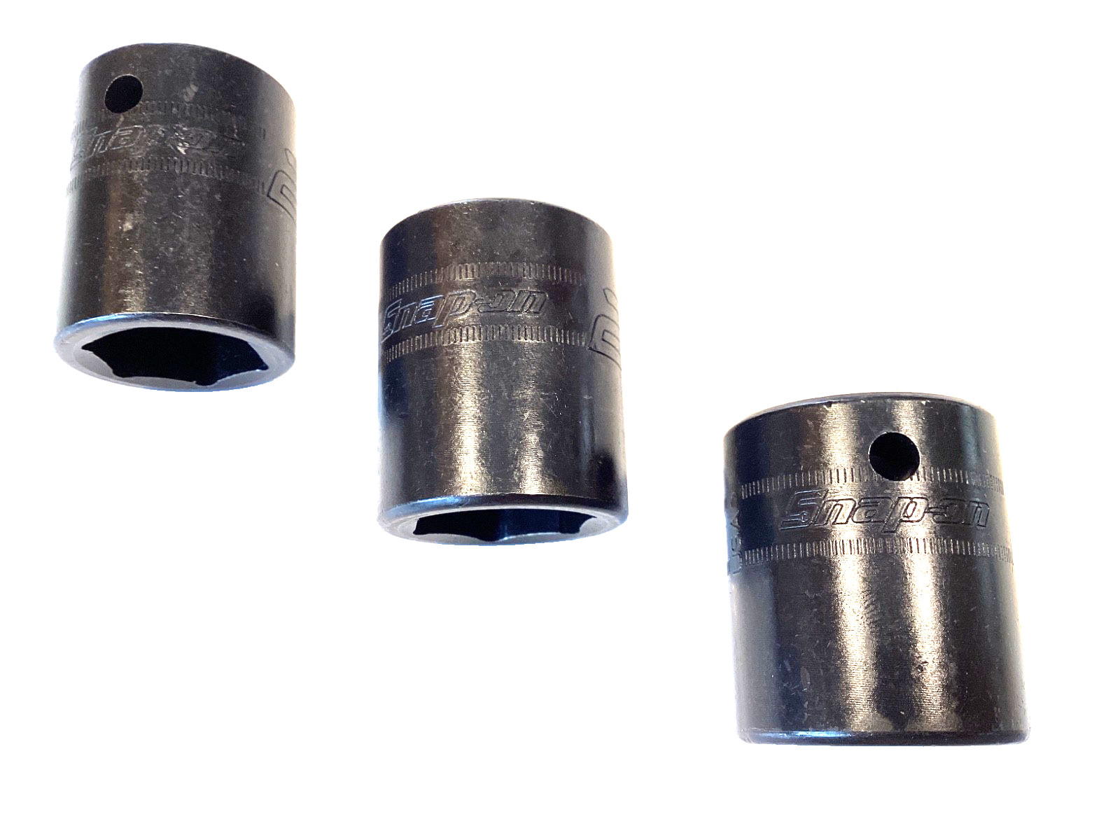 Snap On 3 Piece 1/2”Dr Metric Shallow Impact Socket Set IMM200 IMM210 IMM220 NEW