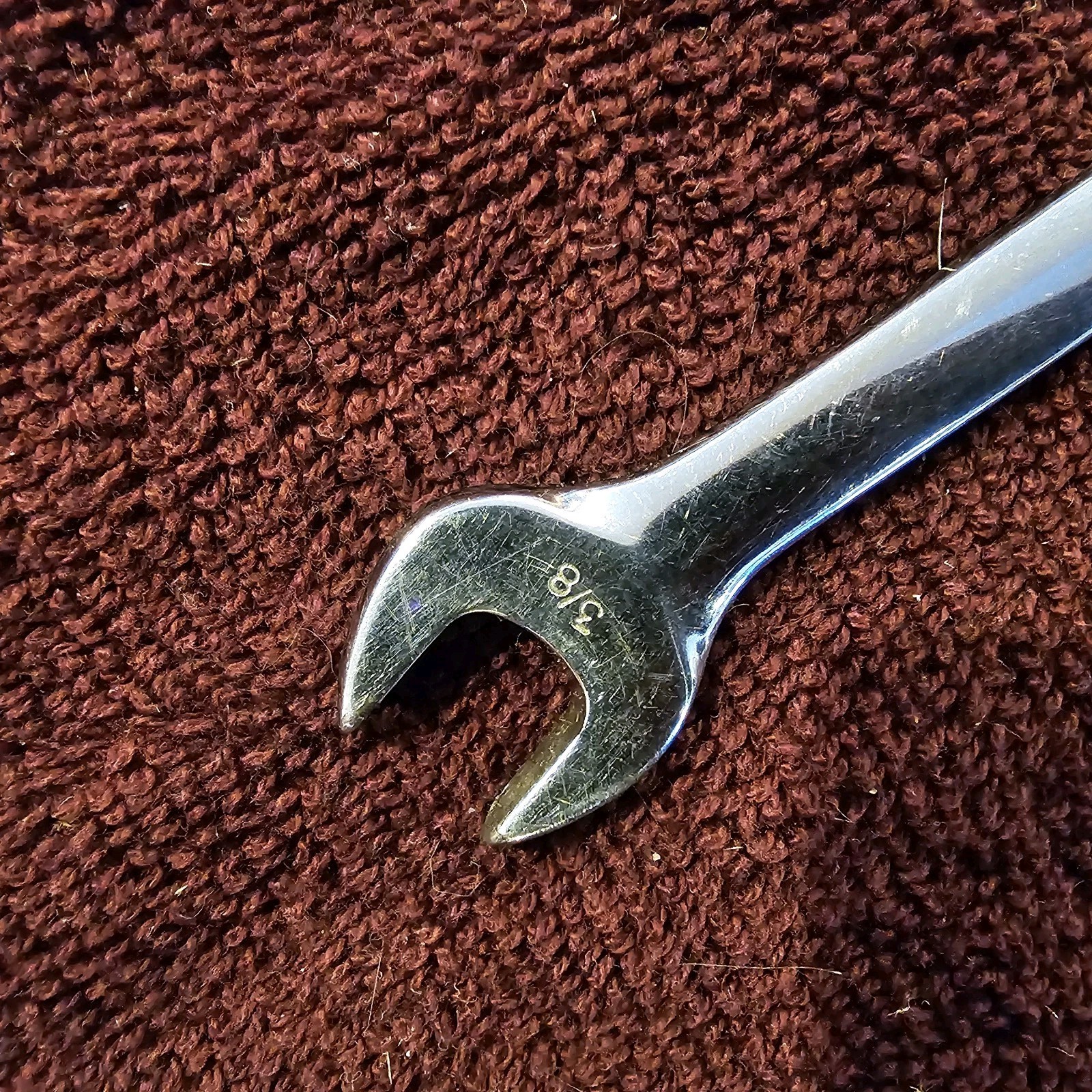 Vintage Snap-on OEX120 3/8″ 12 Point Short Combination Wrench USA