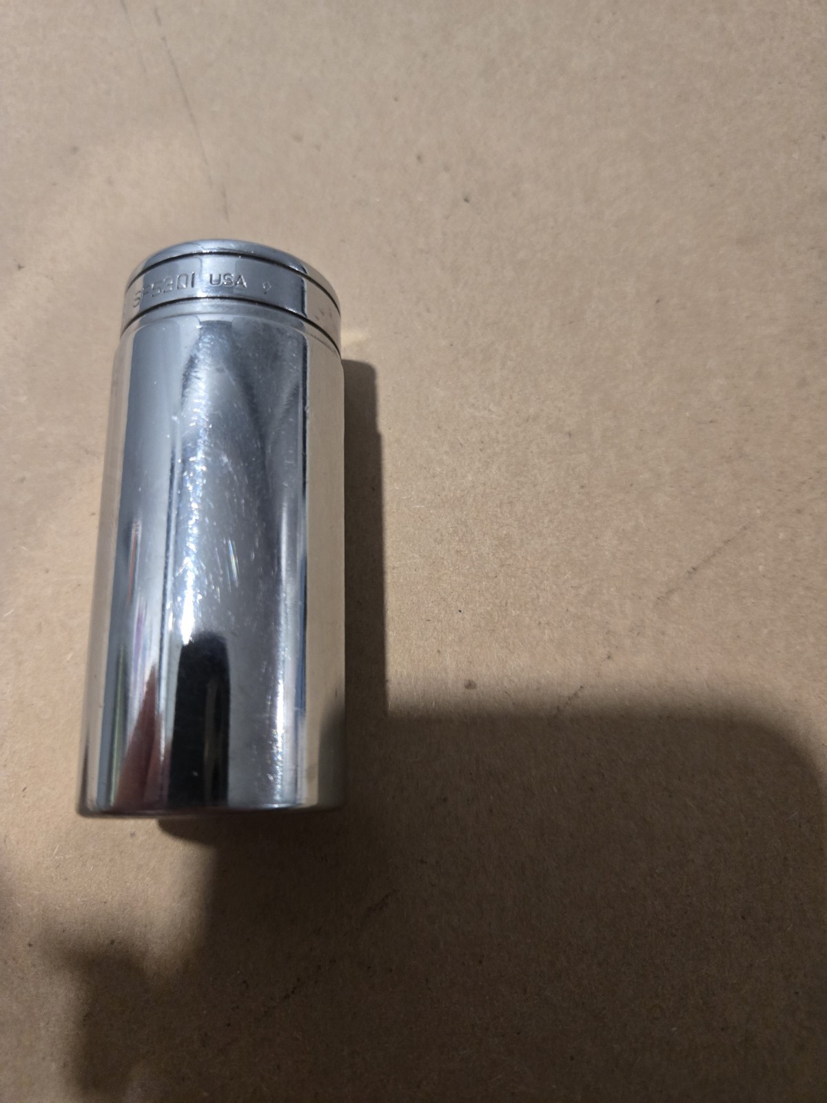 Snap On 3/8″ Drive 15/16″ 6PT SAE Deep Chrome Socket USA SFS301
