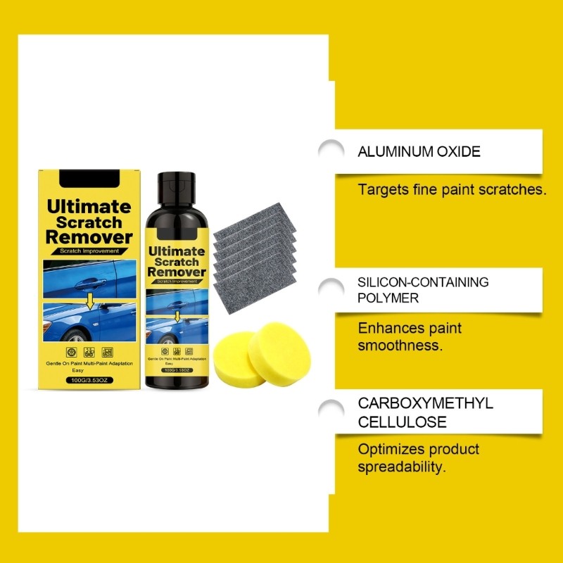 Cold Climate 100G Car Scratch Repair Paste for Deep Paint Care and Protection