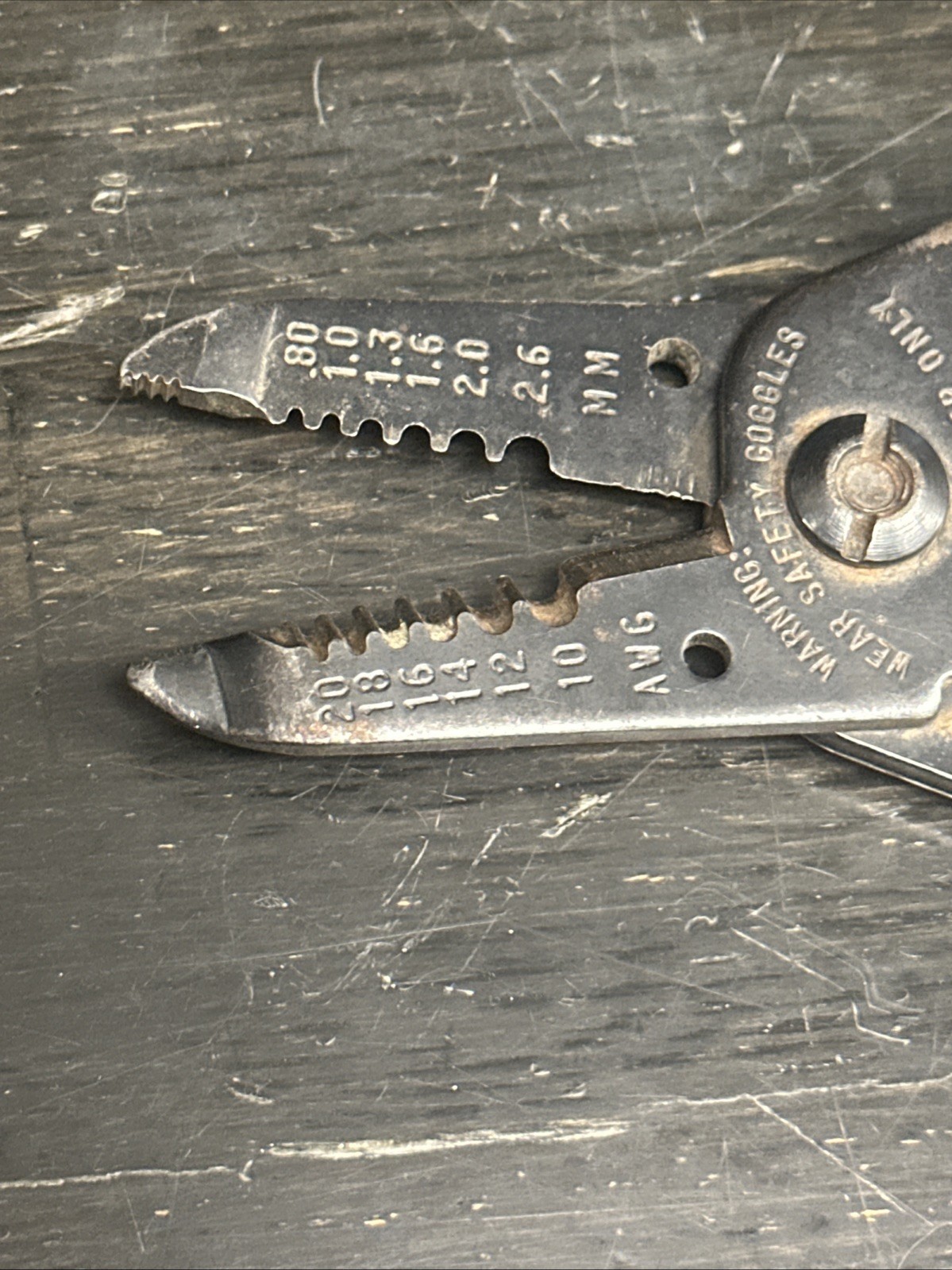VINTAGE CHANNELLOCK NO. 958 WIRE STRIPPER CUTTER – USA