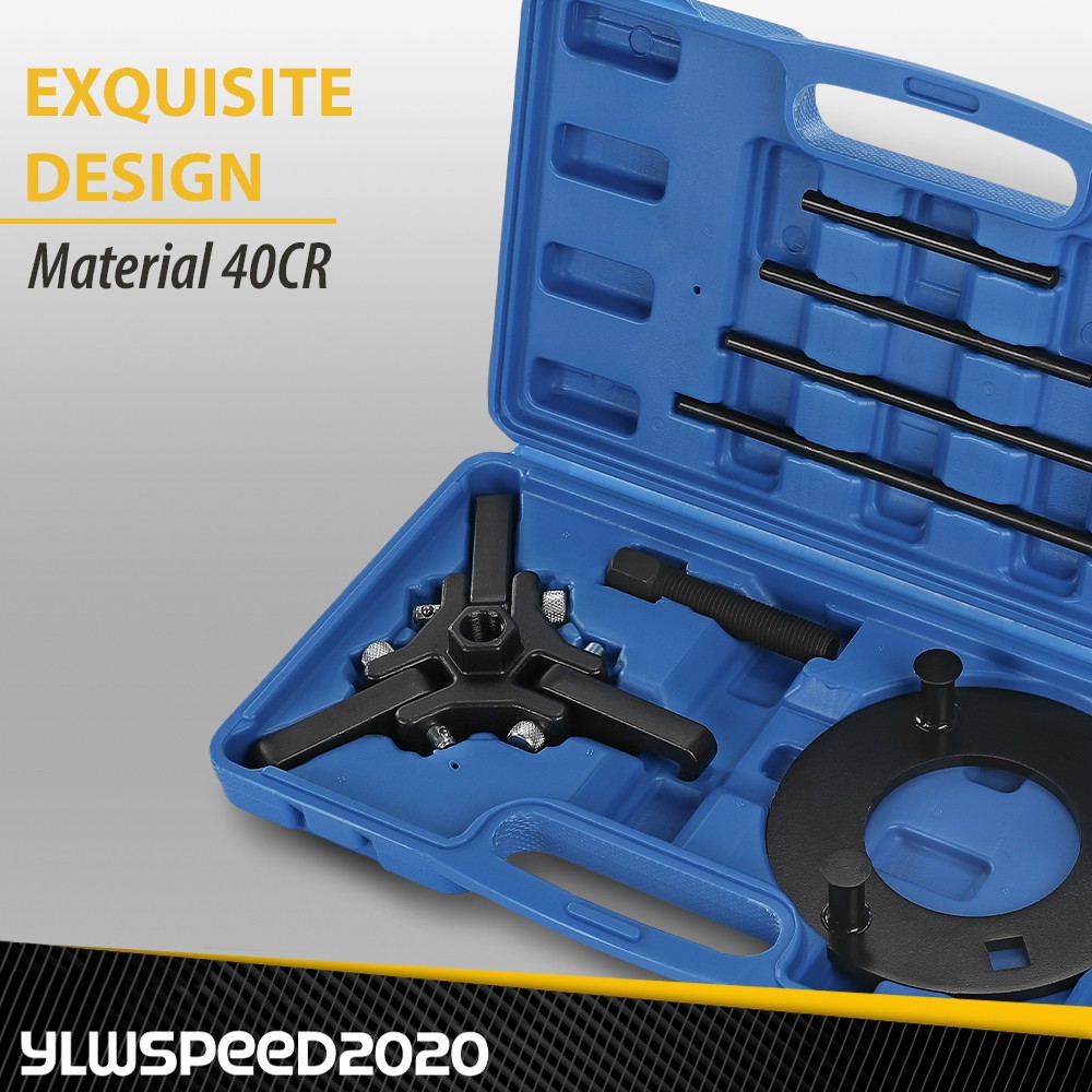 Harmonic Balancer Damper Pulley Puller Repairing Removing Garage Tool Set