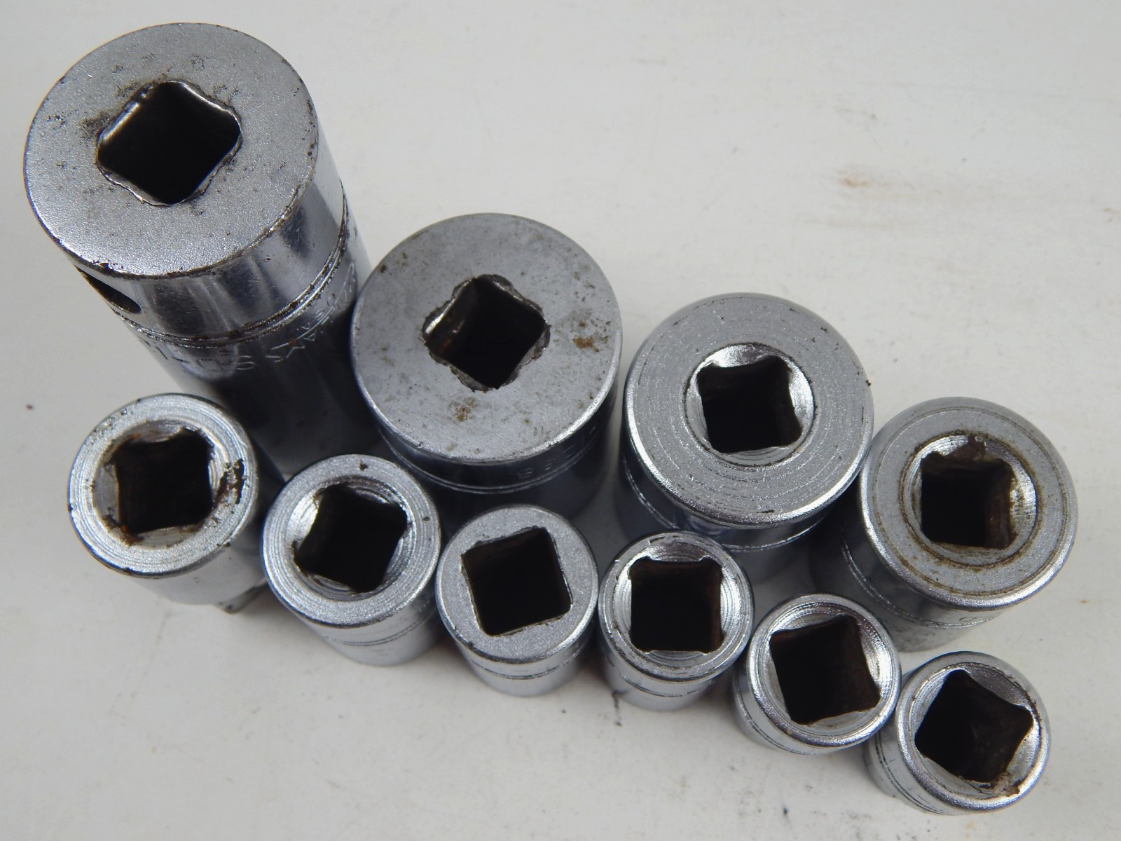 Williams Tools ST 1/2″ Drive SAE Shallow Socket Set 7/16″ to 1-3/16″ 10 Piece