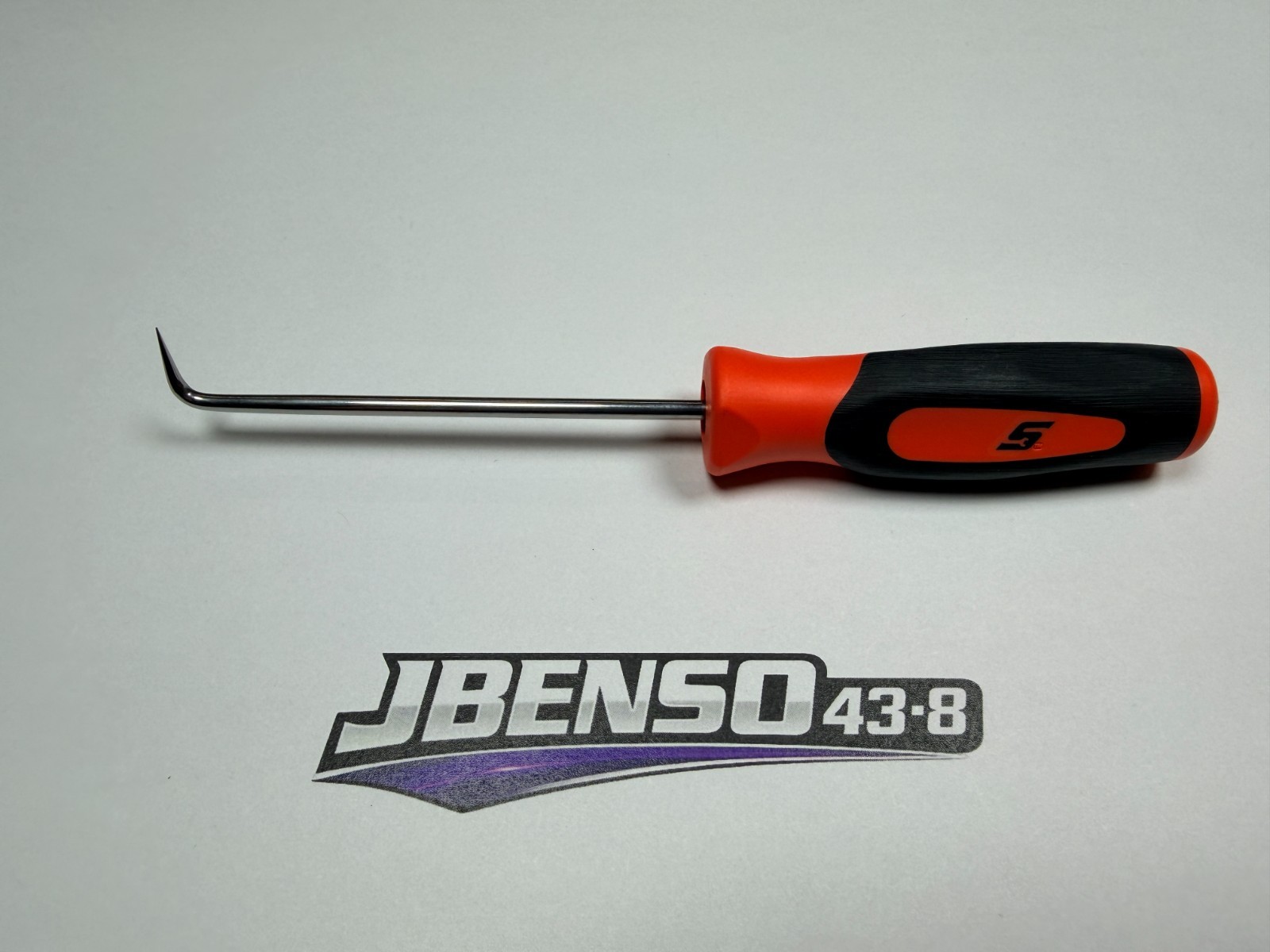 Snap-on Tools USA NEW ORANGE 6″ Mini Soft Grip Short 90° Tip Pick SG3ASH90CO