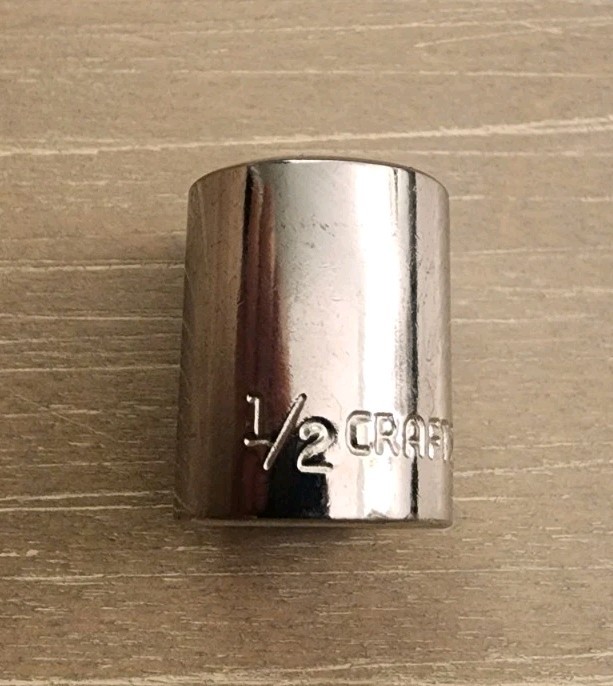 Craftsman 1/2″ Socket 6 Point 1/4″ Drive S-AG 43499