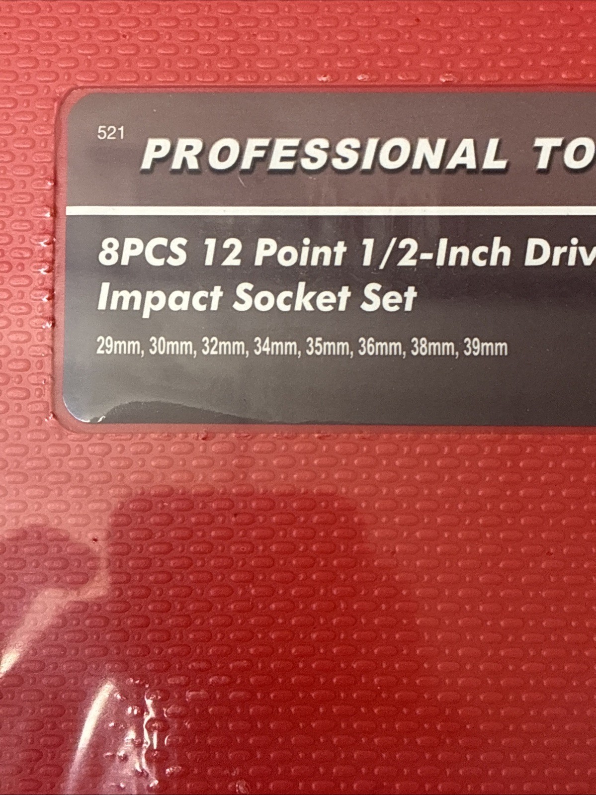 Professional Tools 8pcs 1/2″ Dr. Deep Impact Socket Set –