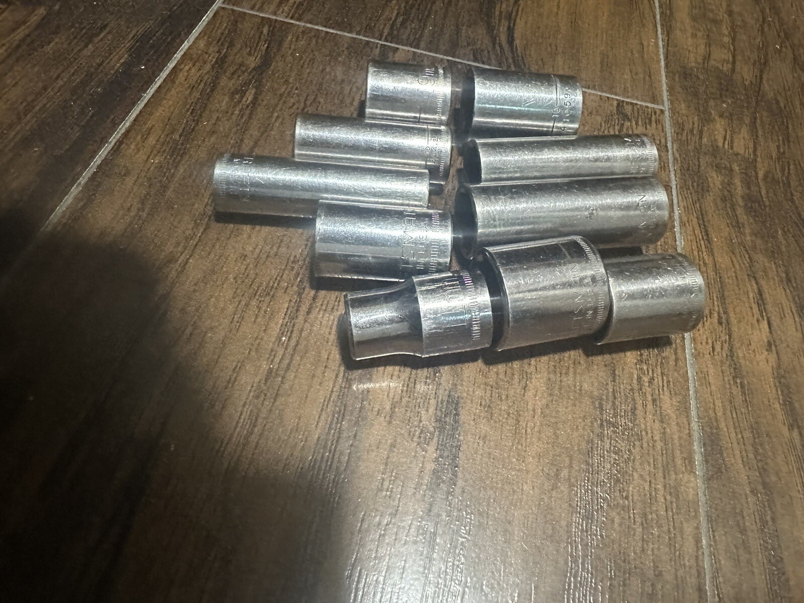 Craftsman USA assorted sockets total 10 vintage