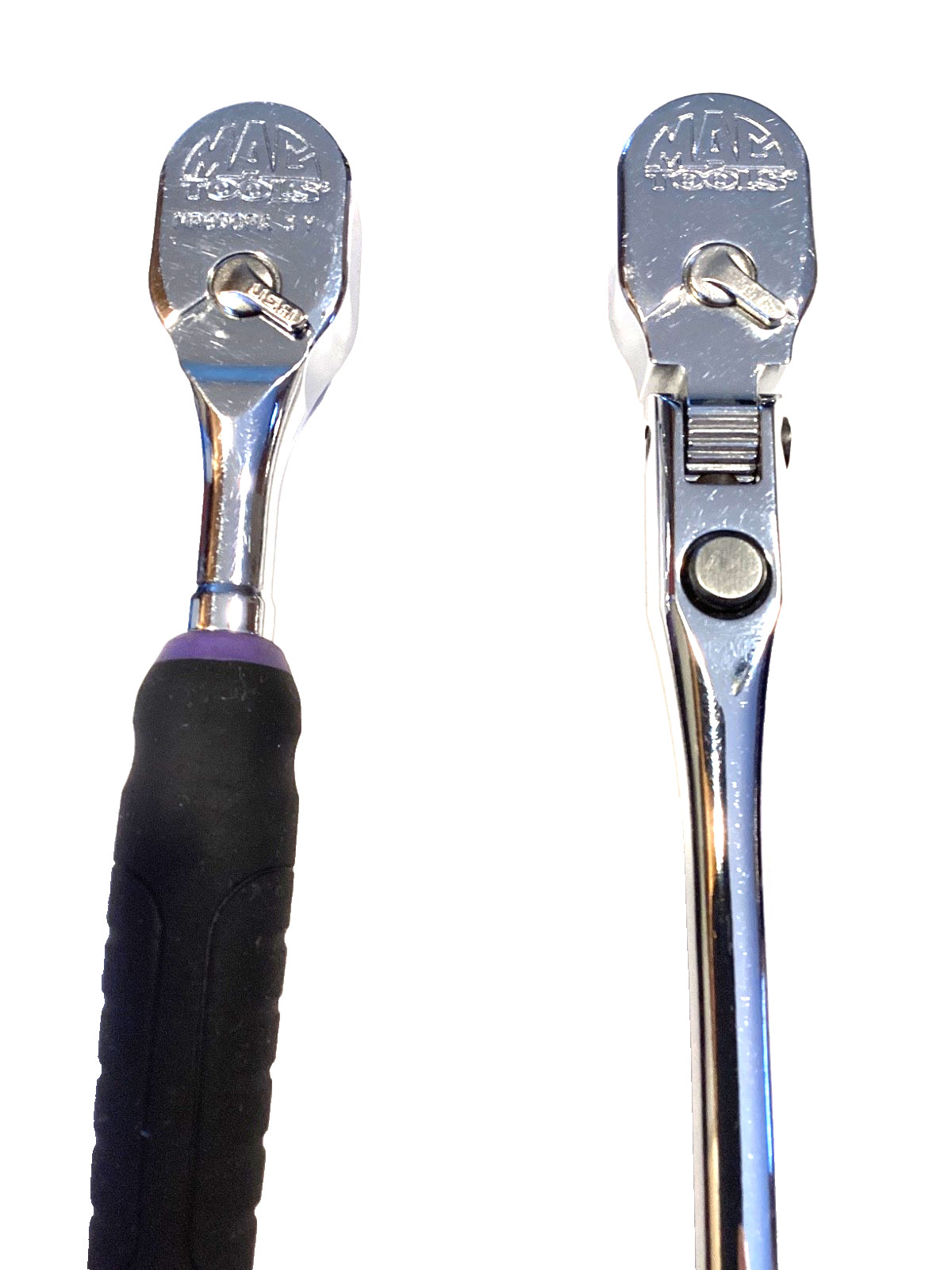 Mac Tool 2 Piece PURPLE 1/4″ Drive Limited Edition Ratchet Set MR990LFPA MR690PA