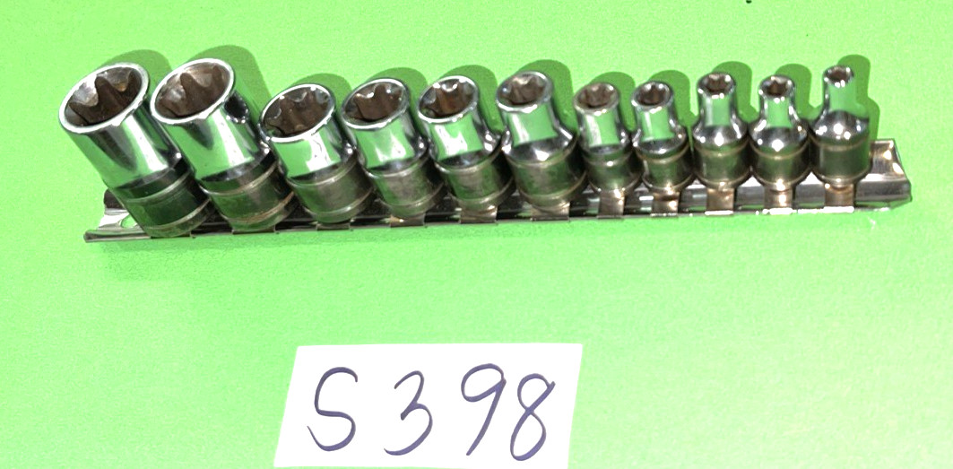 MATCO TOOLS SIVER EAGLE 11 PIECE MULTI-DRIVE INSIDE TORX SOCKET DRIVER SET
