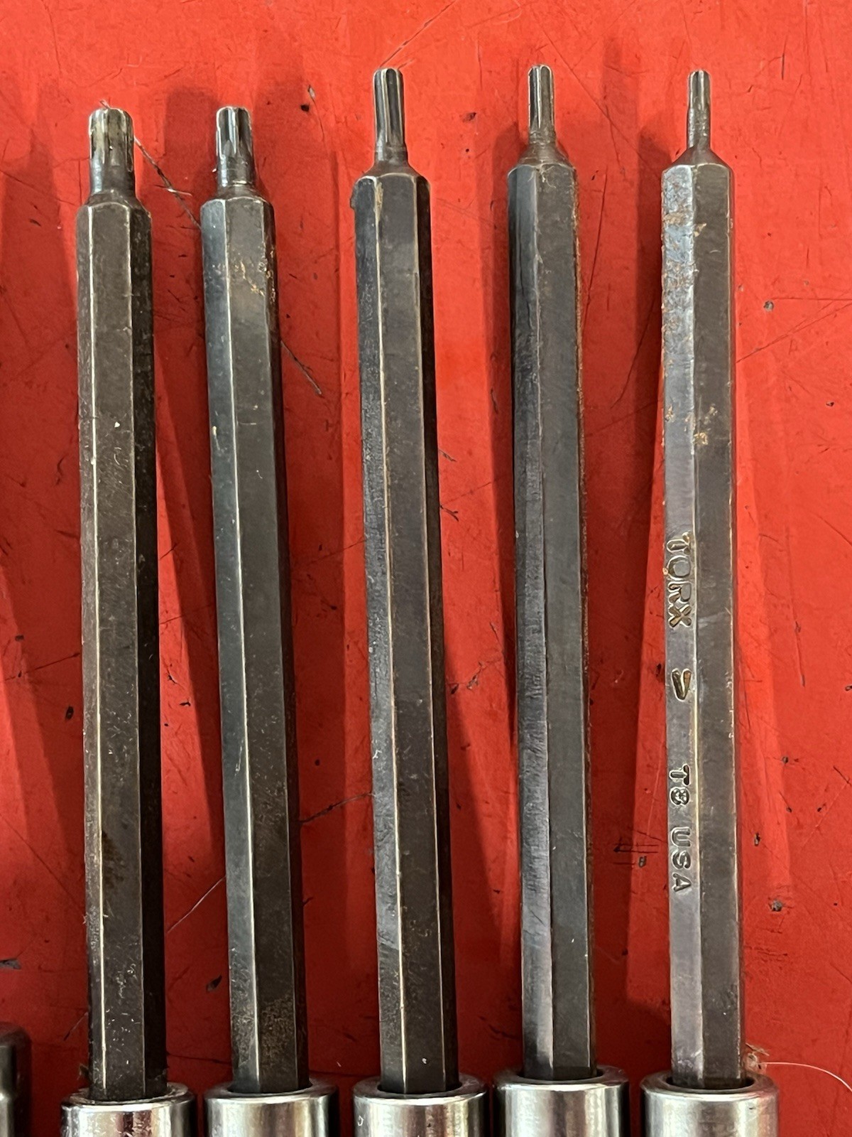 VIM 8 PIECE LONG TORX DRIVER SOCKET SET Long 1/4 AND 3/8