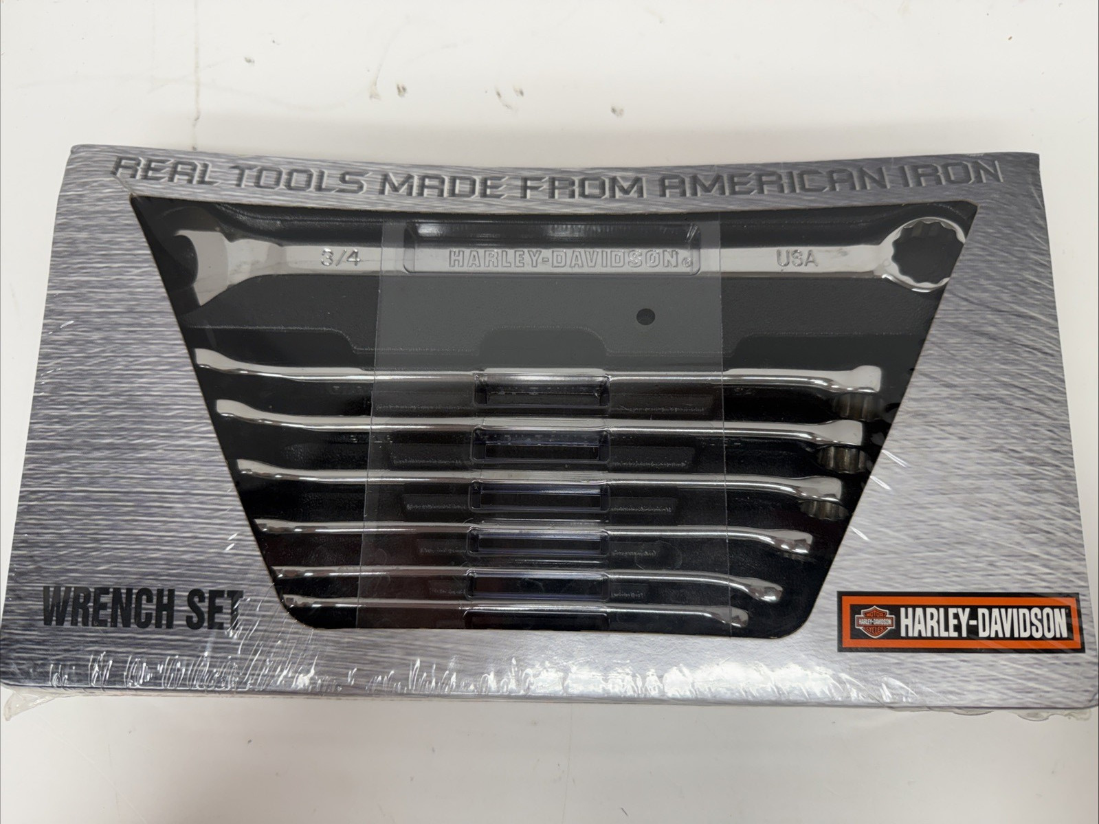 Harley Davidson 7 Piece Wrench Set SAE USA New Sealed