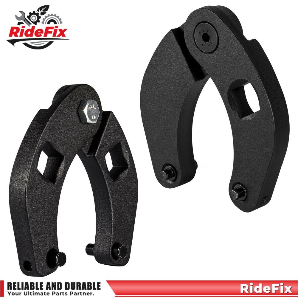 2PCS Adjustable Gland Nut Wrench 1266 + 7463 Spanner Tool For Hydraulic Cylinder
