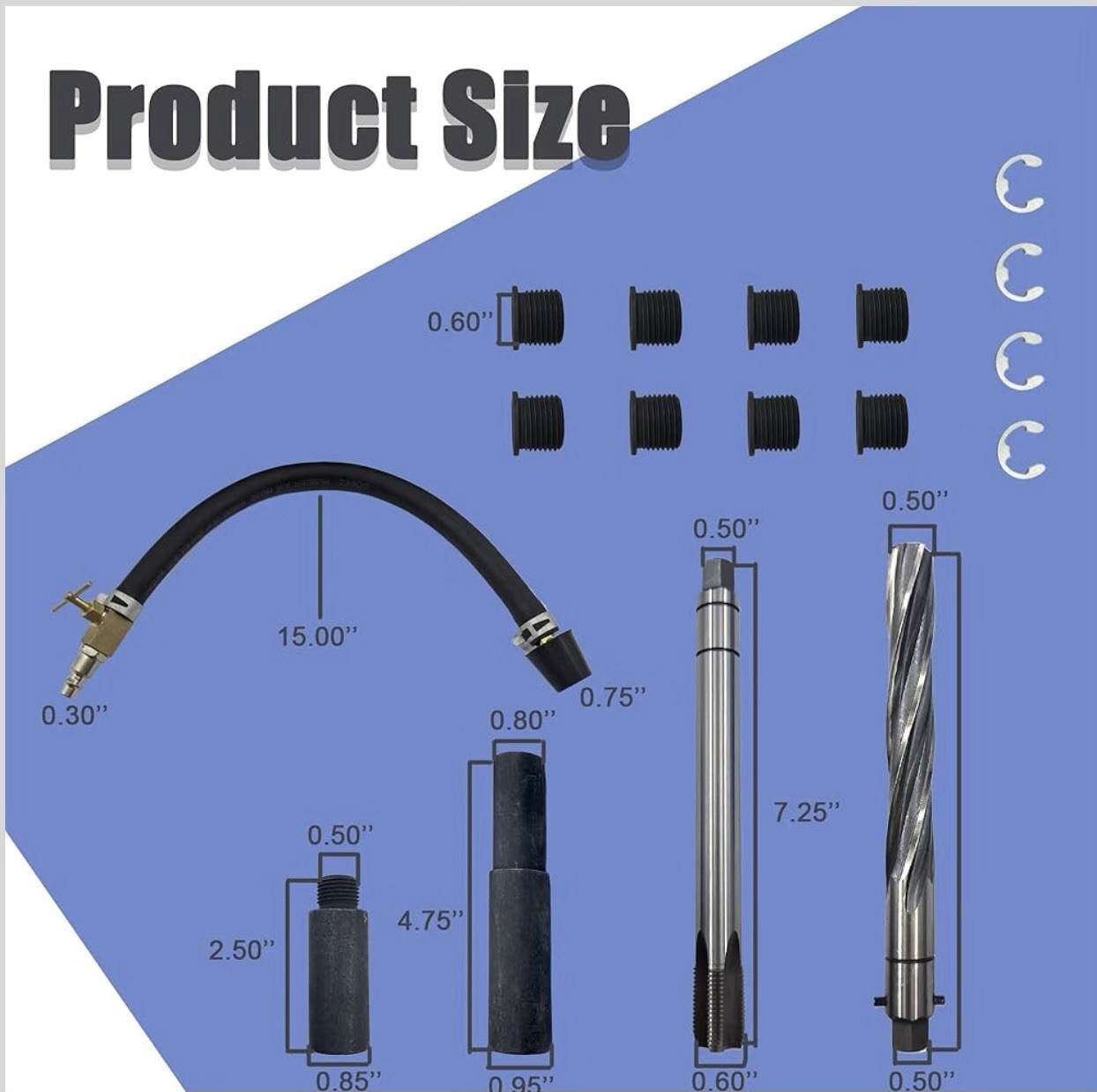 38900 Two Valve Tool Kit for Ford Triton Spark Plug Thread Repair Kit M14-1.25