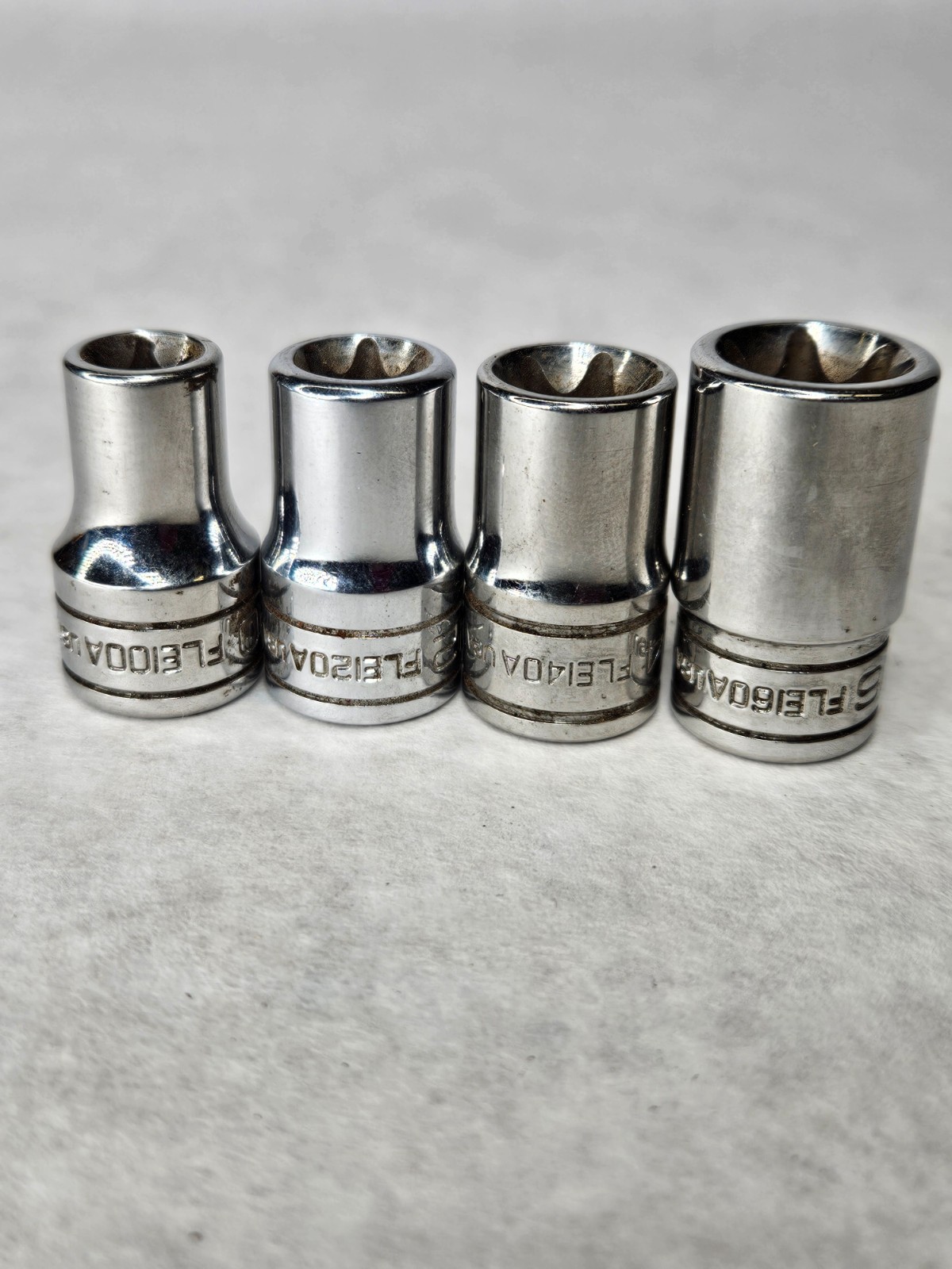 Snap-on FLE100A FLE120A FLE140A FLE160A (E10 E12 E14 E16) Torx Socket Set