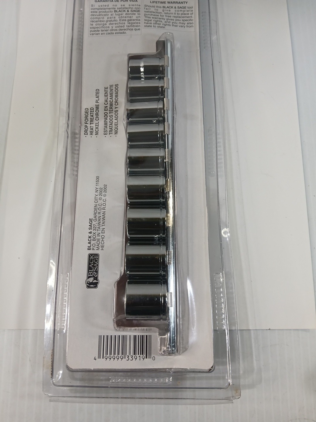 Shop -Craft 3/8″ Drive Metric 10 Piece Socket Set 6 Point New In Package