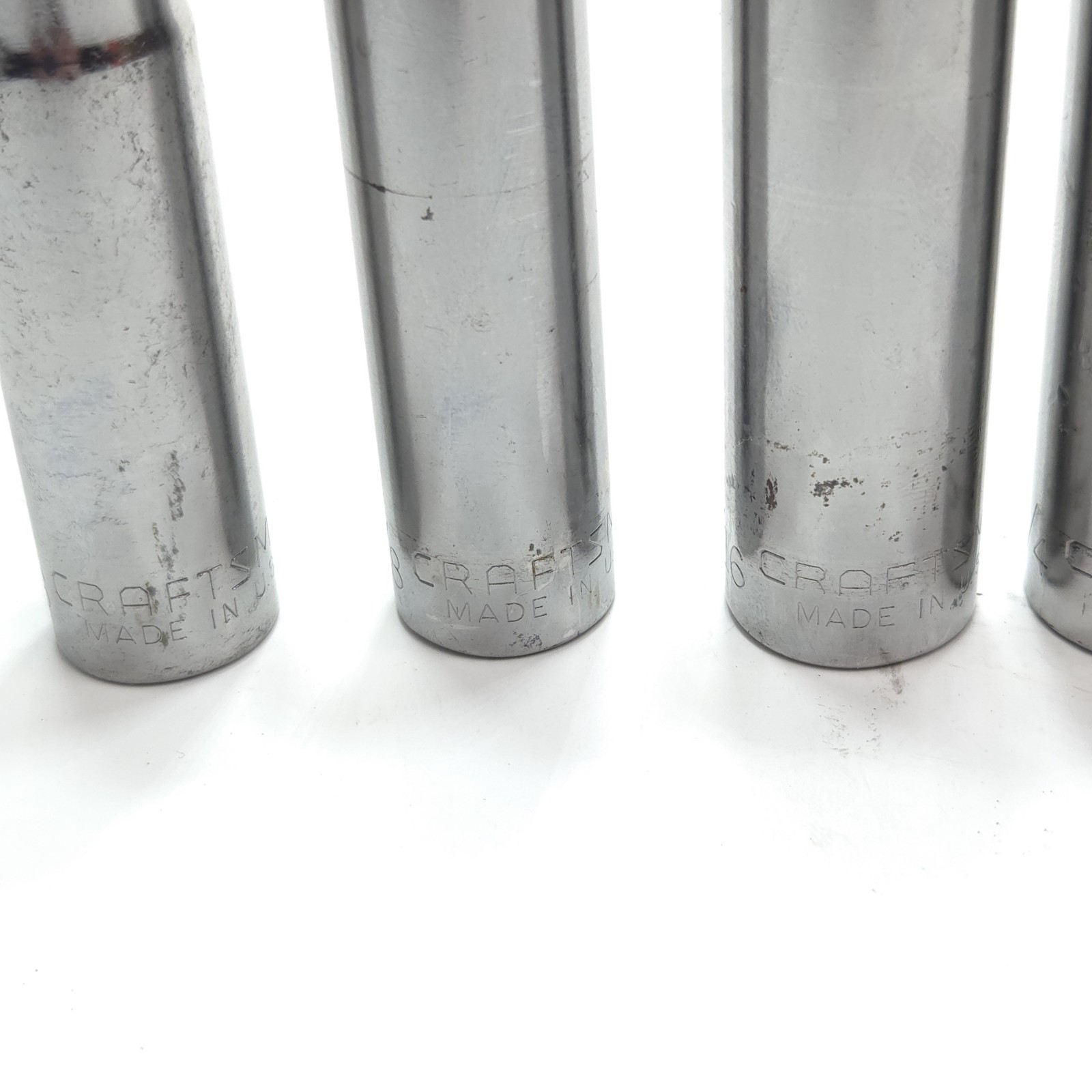 Vintage G Series Craftsman Deep Sockets 6 Point Set Of 6
