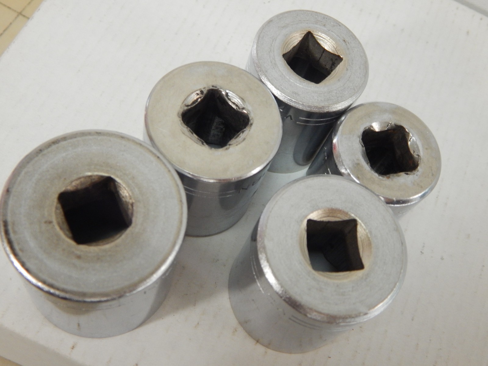 Craftsman shallow socket set SAE 12 Point 1/2″ Drive =V Series 15/16″ To 1-1/4”