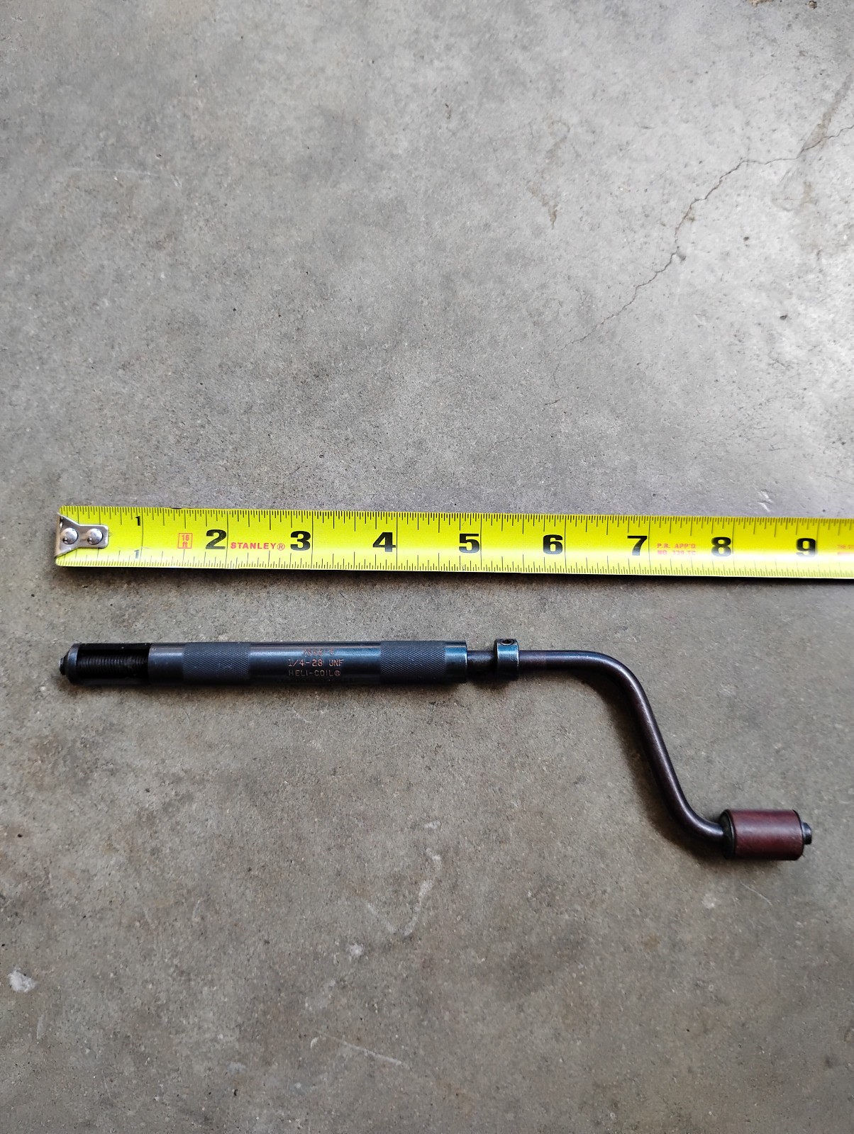 Helical Helicoil 1/4-28 Coil Sert Thread Insert Prewinder Insertion Tool