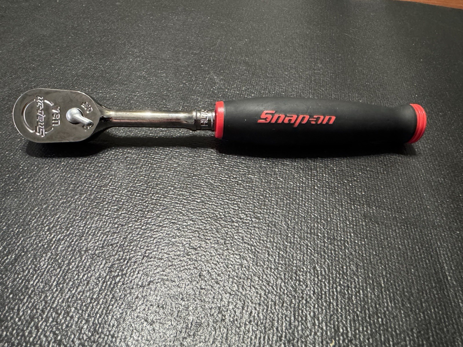 1/4″ Drive Dual 80 Technology Soft Grip Long Handle Ratchet (Red) THL72