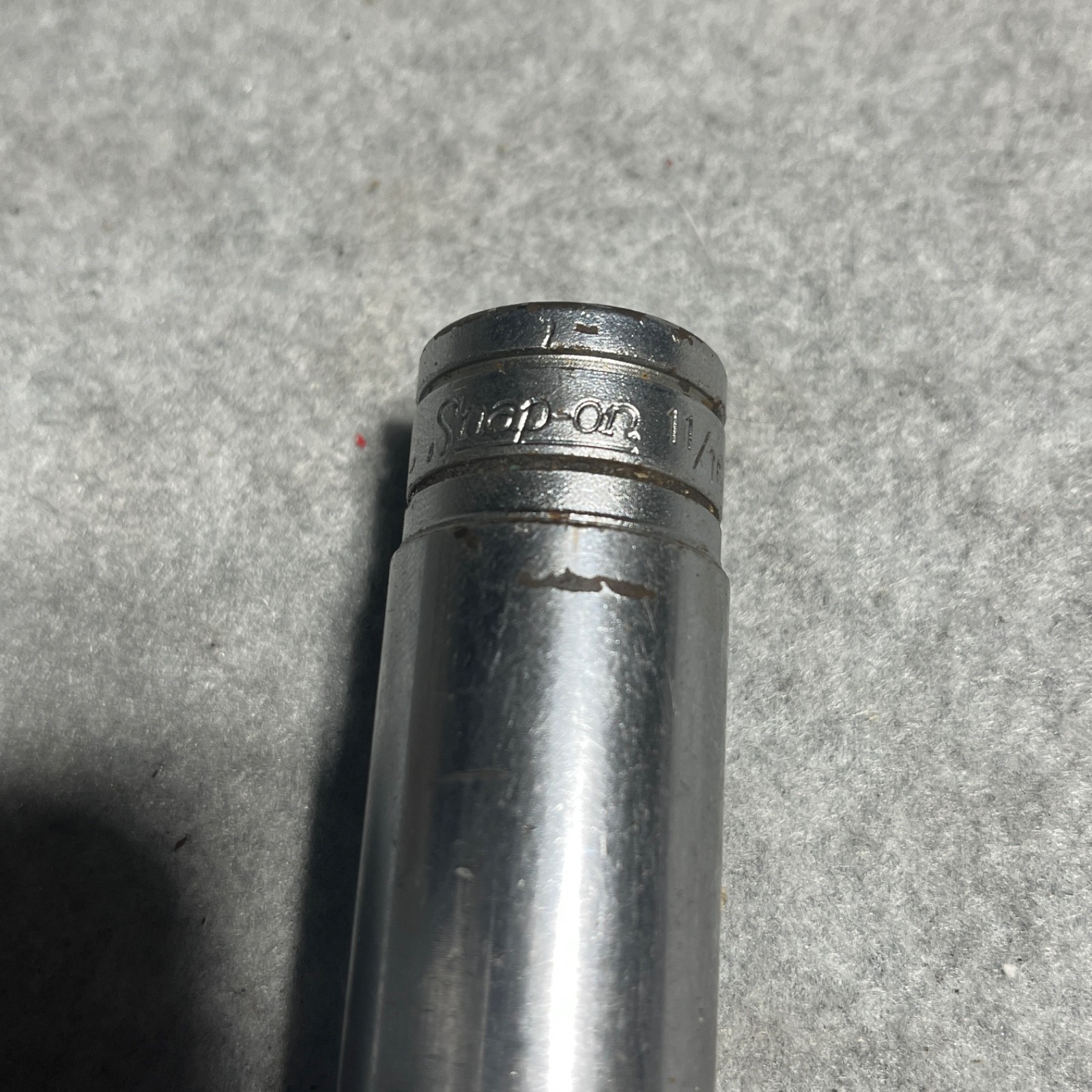 Snap-On 11/16” TS 221, 6 Point 1/2″ Drive Deep Socket USA