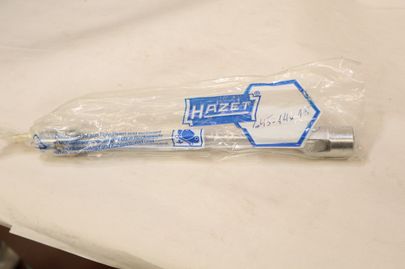 hazet 645 Flexible Socket Head 14mm x 15mm Wrench