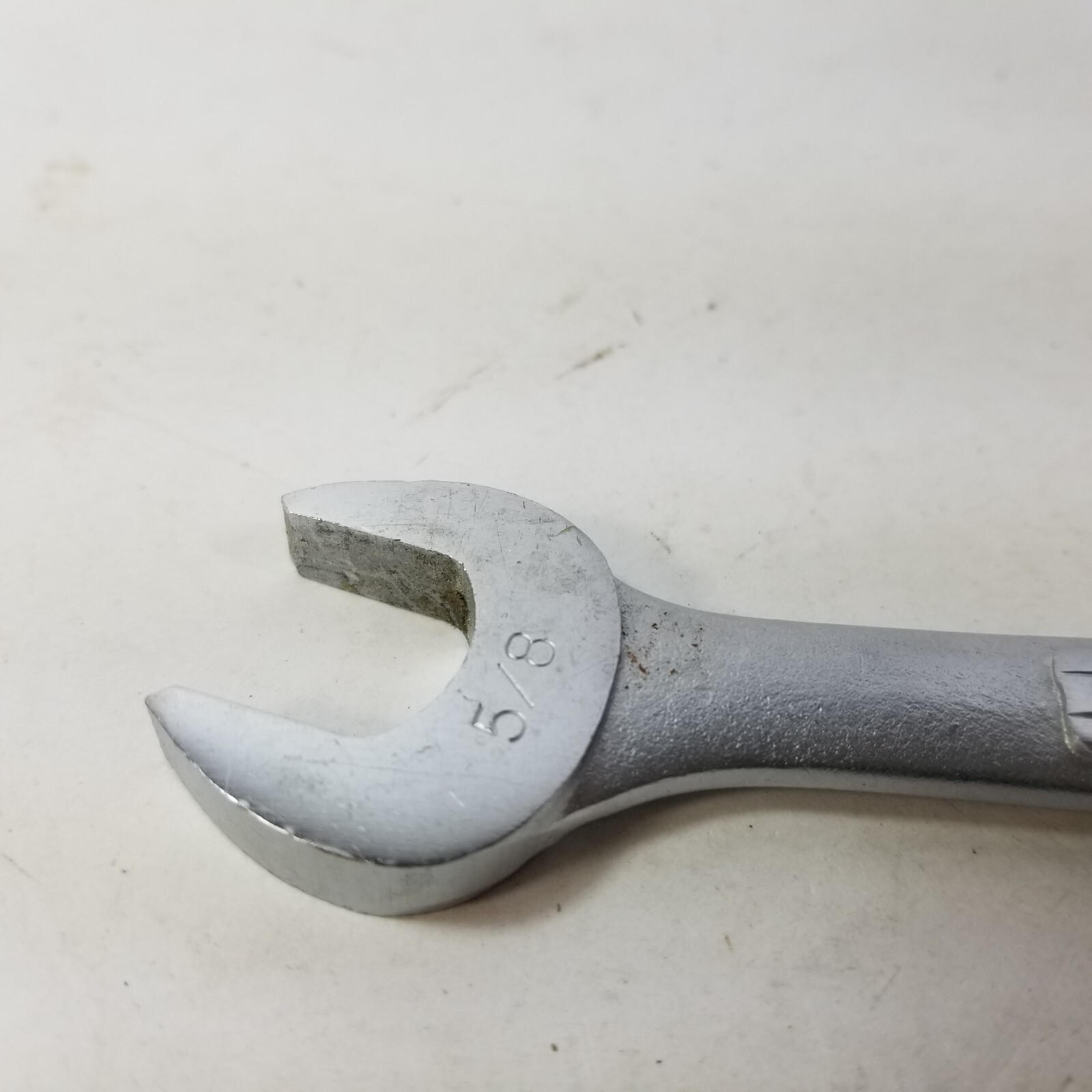 Vintage USA Craftsman 5/8″ X 3/4″ Double Open End Wrench -V- Series 44582 SAE