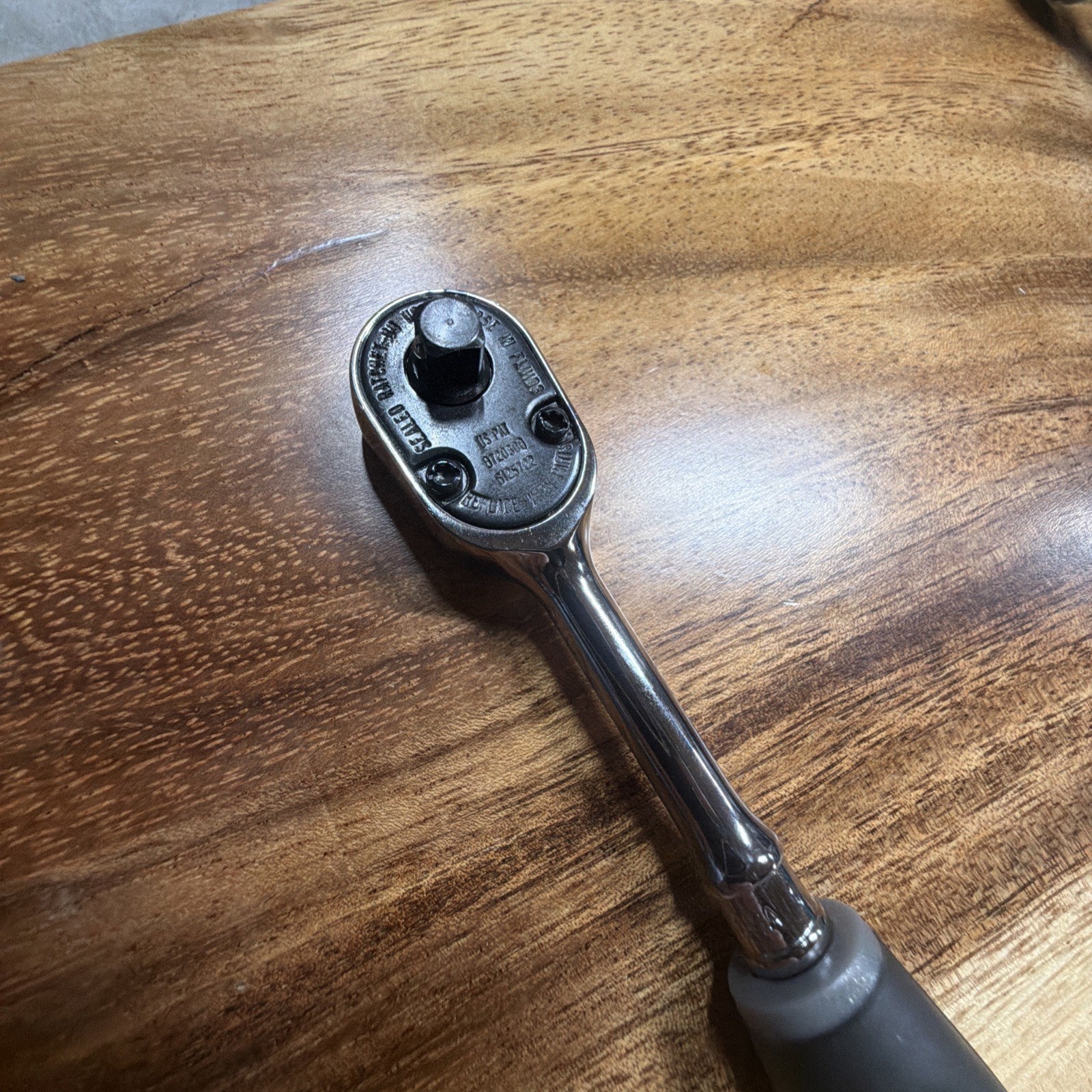 New Snap On THL72 1/4″ DARK TITANIUM Soft Handle Ratchet – Free Shipping