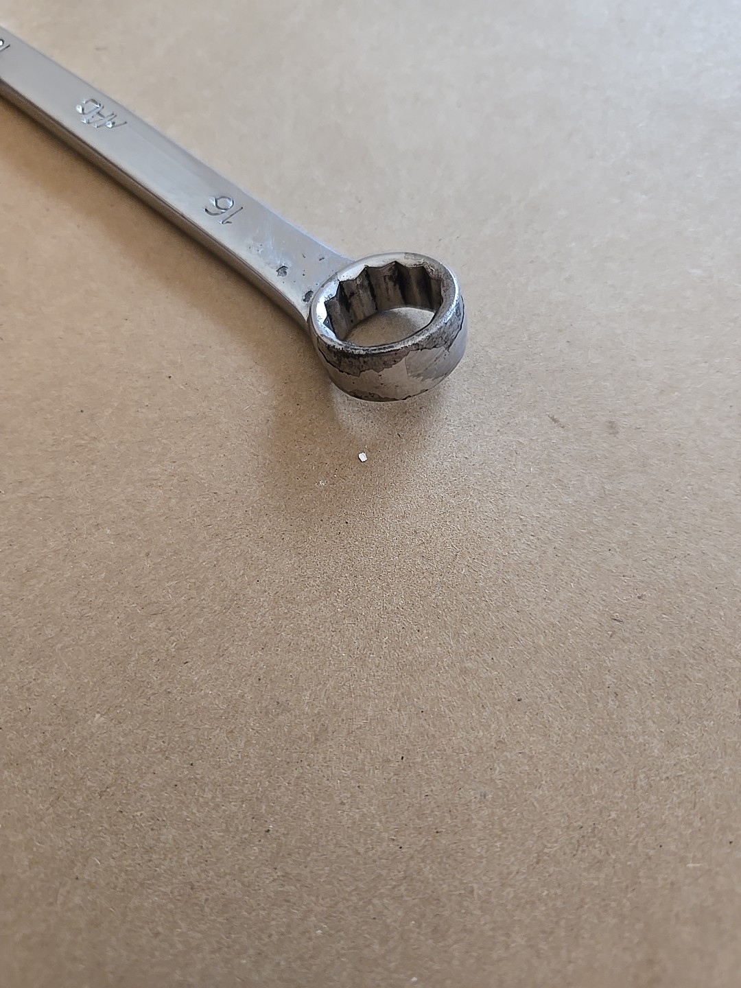 Mac Tools 16MM 12PT Metric Chrome Combination Wrench USA Ugly M16CW