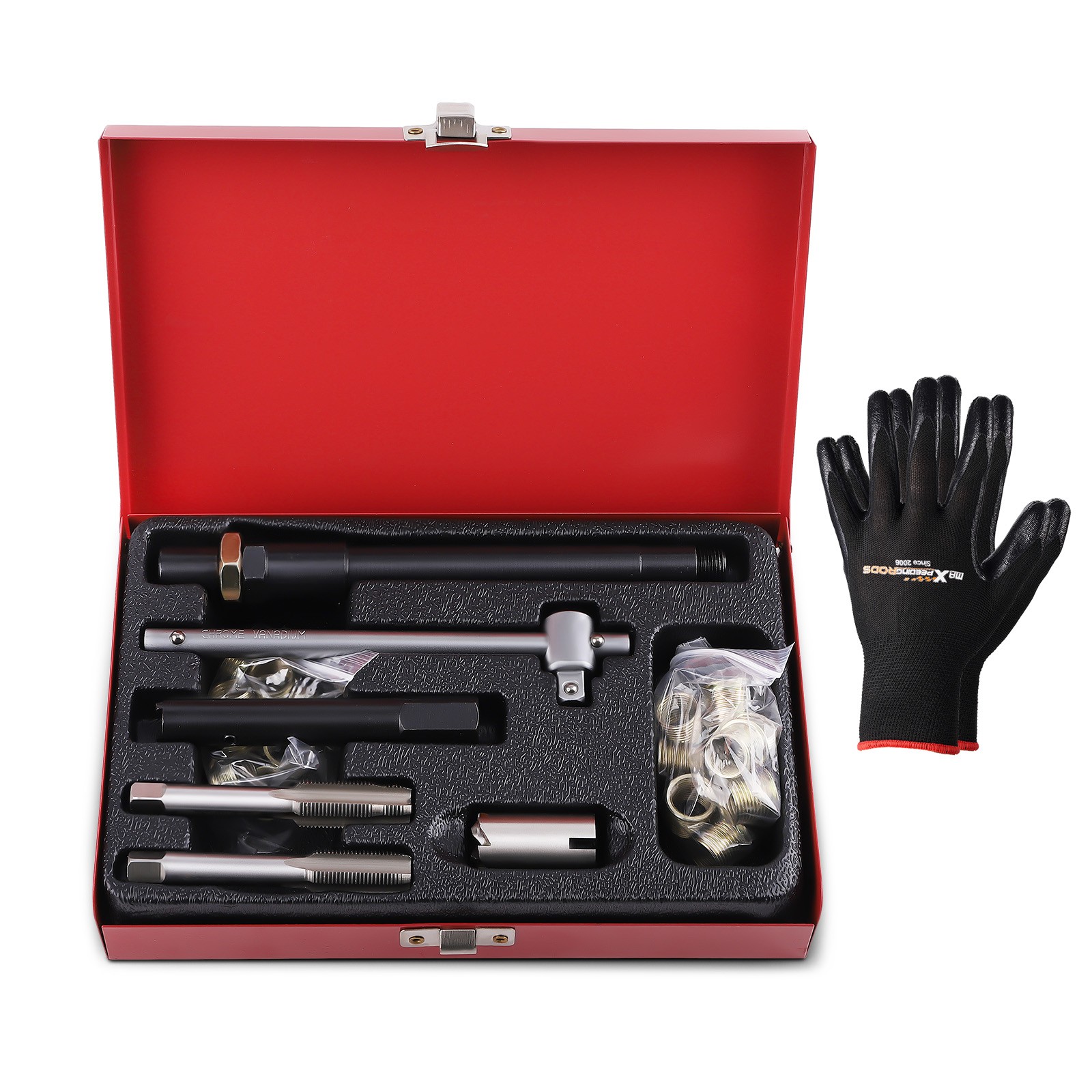 26* 14mm Spark Plug Thread Tool Kit for Cars/Trucks – Fix Damaged Ports