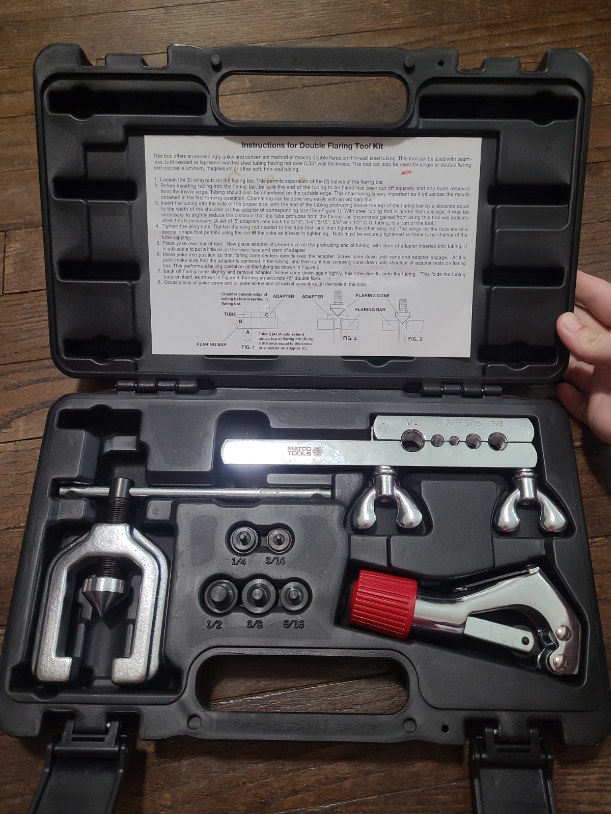 Matco Tools Double Flaring Tool Kit with Storage Case New