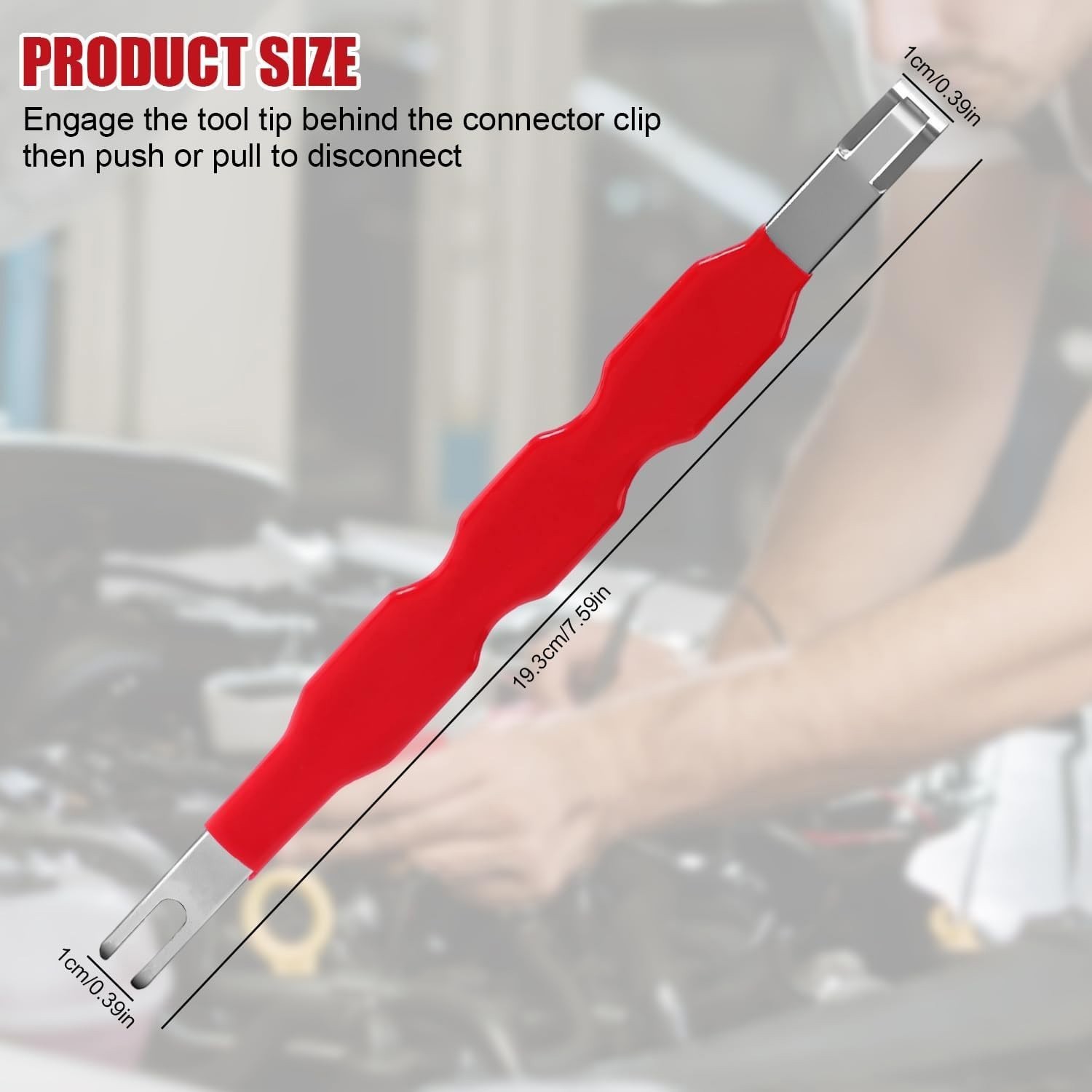 2X Electrical Connector Separator Pliers Non-slip Grip Car Terminal Removal Tool