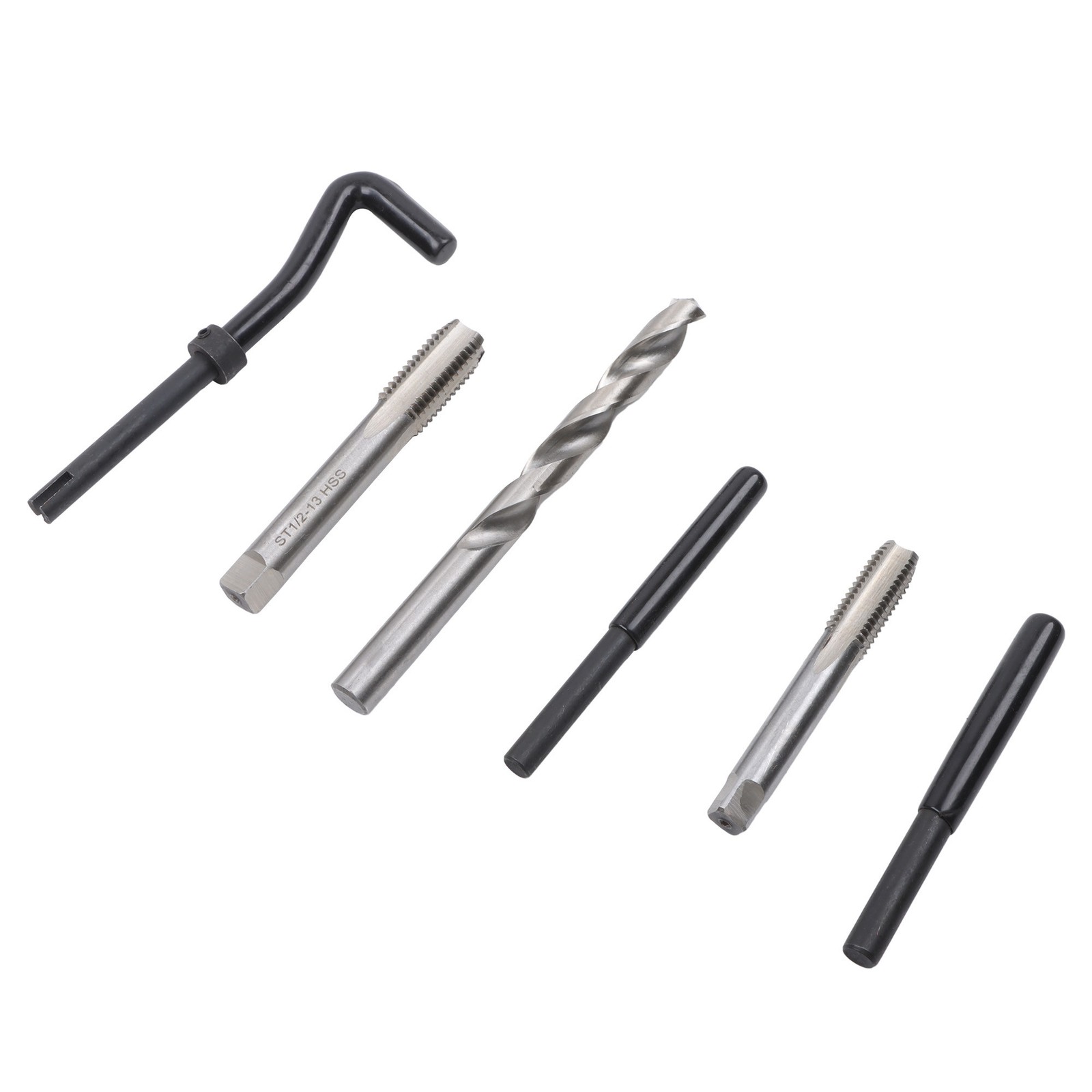 LABLT Helicoil Thread Repair Kit SAE ＆ Metric M5-M12 Rethreading Tool Kit 338PCS