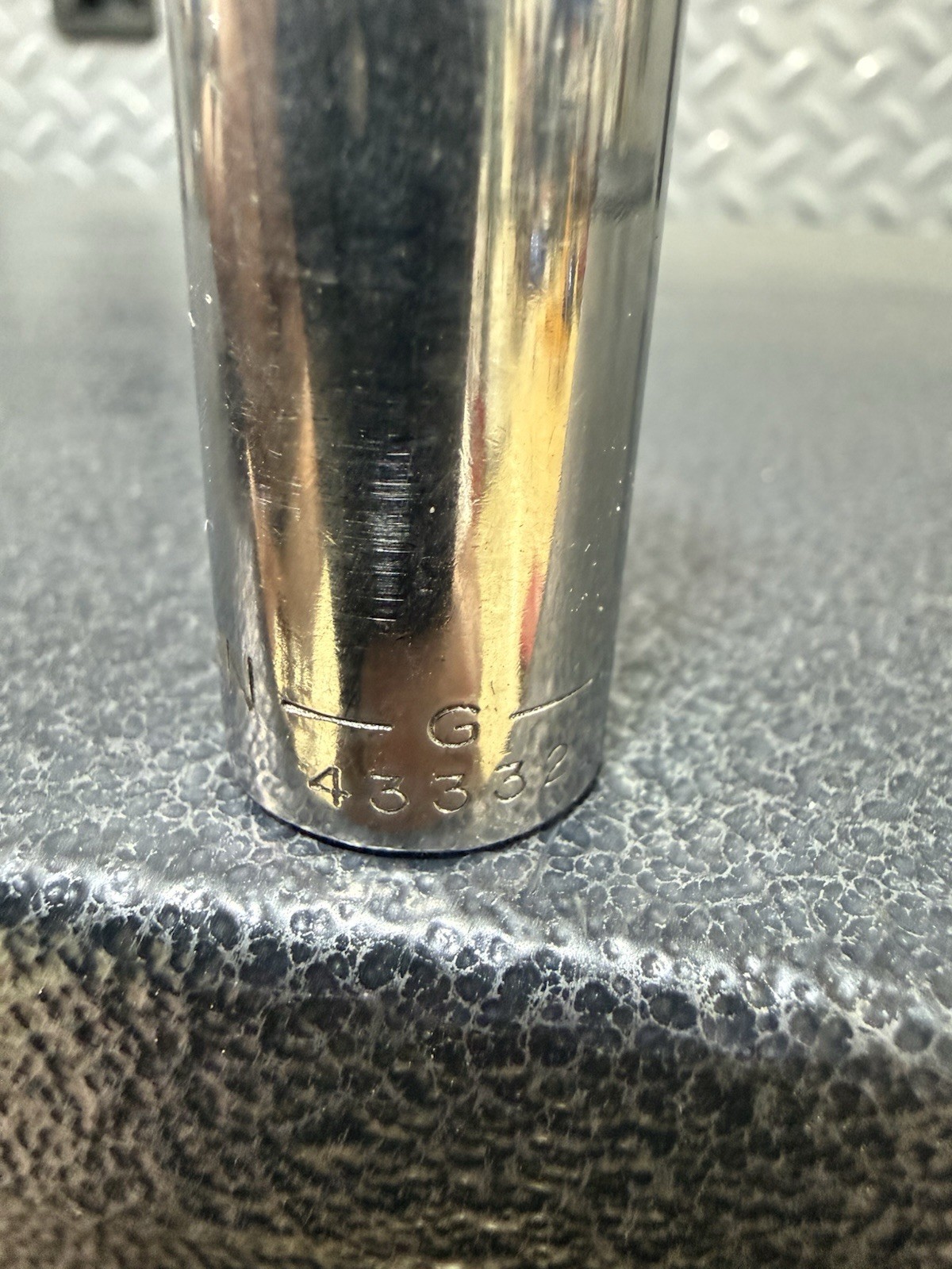 Vtg 1/2″ Craftsman G-Series PN 43332 – 3/8″ Drive 6-Point Deep Socket USA Made