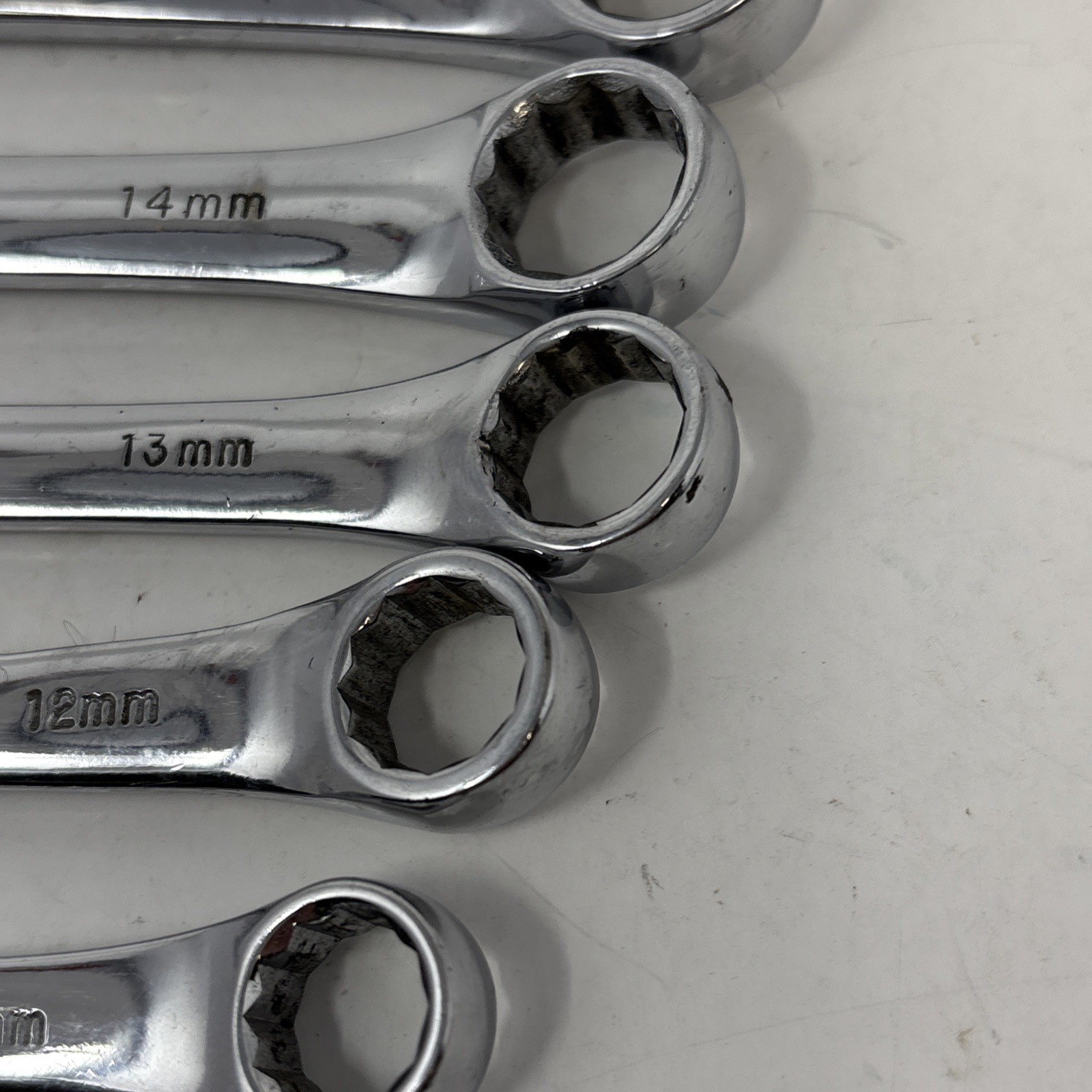 SK S-K Tools 14 Pcs Metric Combo Wrench Set SuperKrome Polished 7MM to 22MM READ