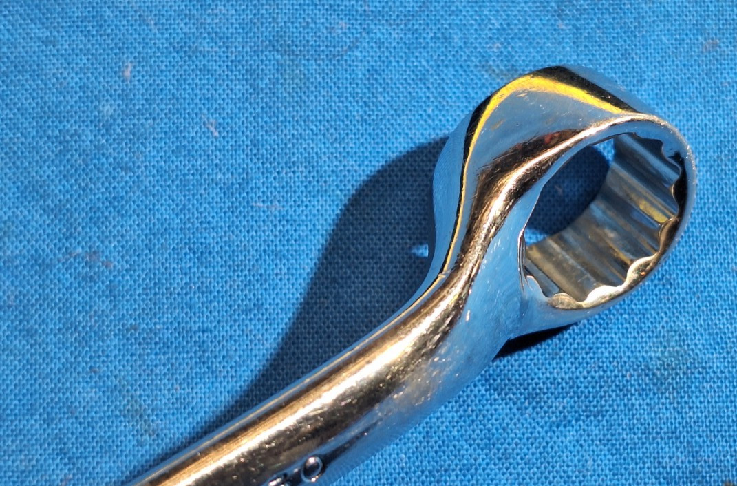 Old Logo Snap-On XSM1314 6″ long Metric 13mm-14mm 12pt short box wrench