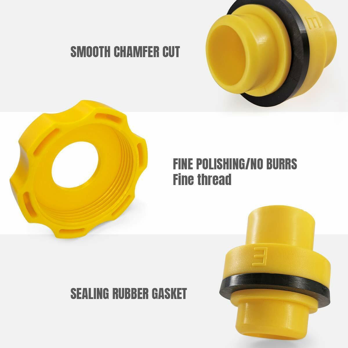 15 Spill Proof Radiator Coolant Filling Funnel Kit Car Auto Fluid Cooling System