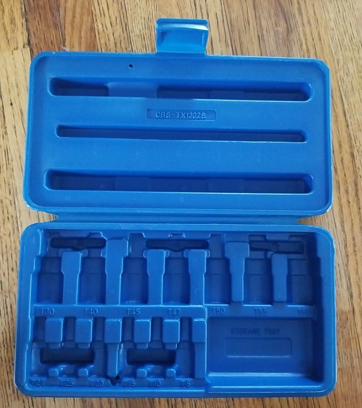 Cornwell Star bit socket set – EMPTY CASE